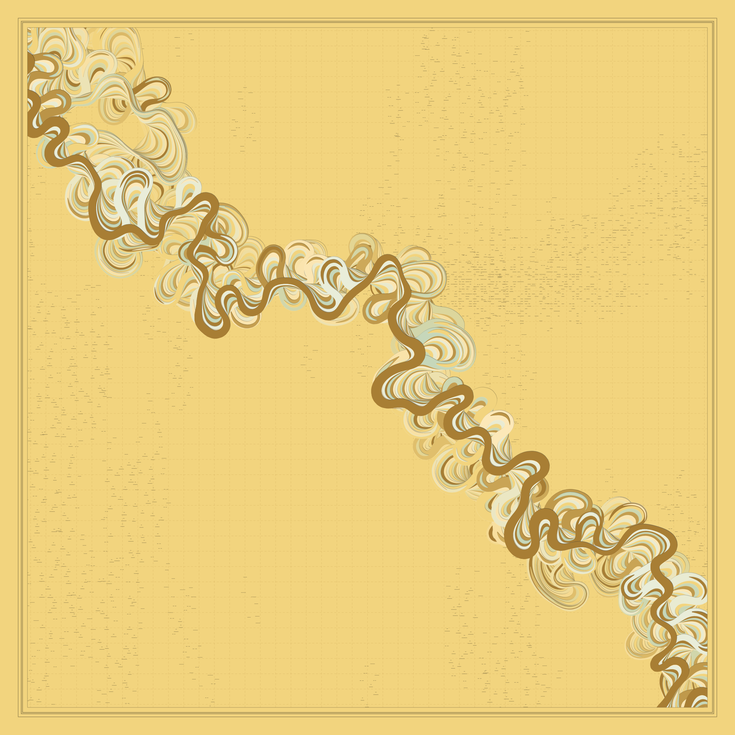 Ancient Courses of Fictional Rivers #525