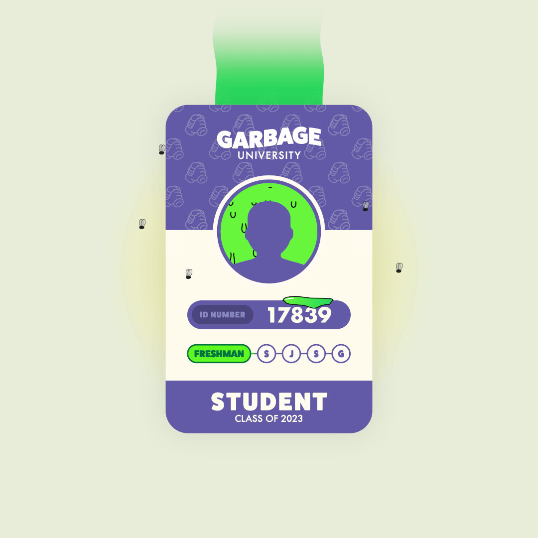 Garbage University Student ID: 17839