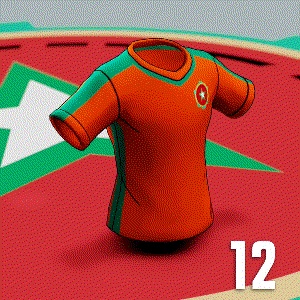 Morocco Home Jersey 12