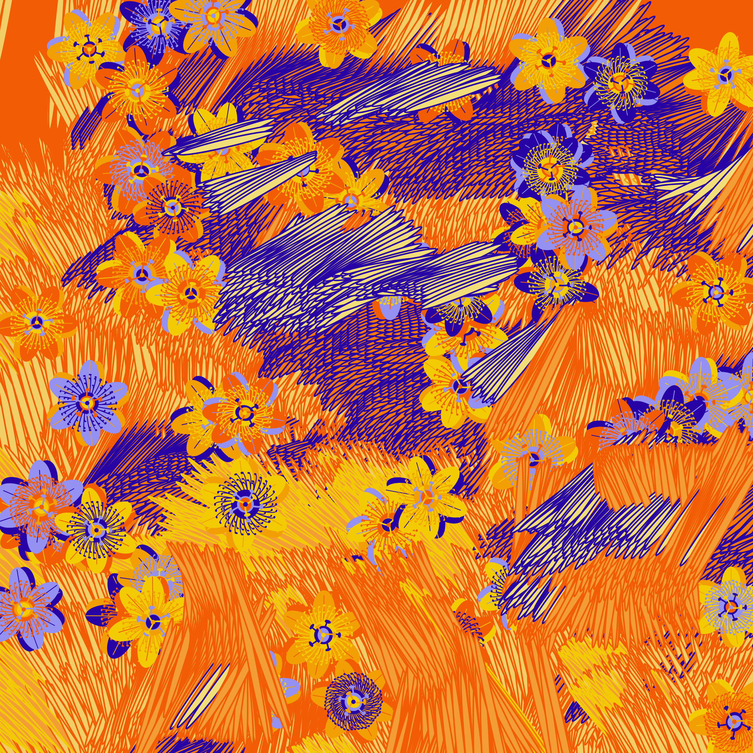 Fragments of an Infinite Field #481