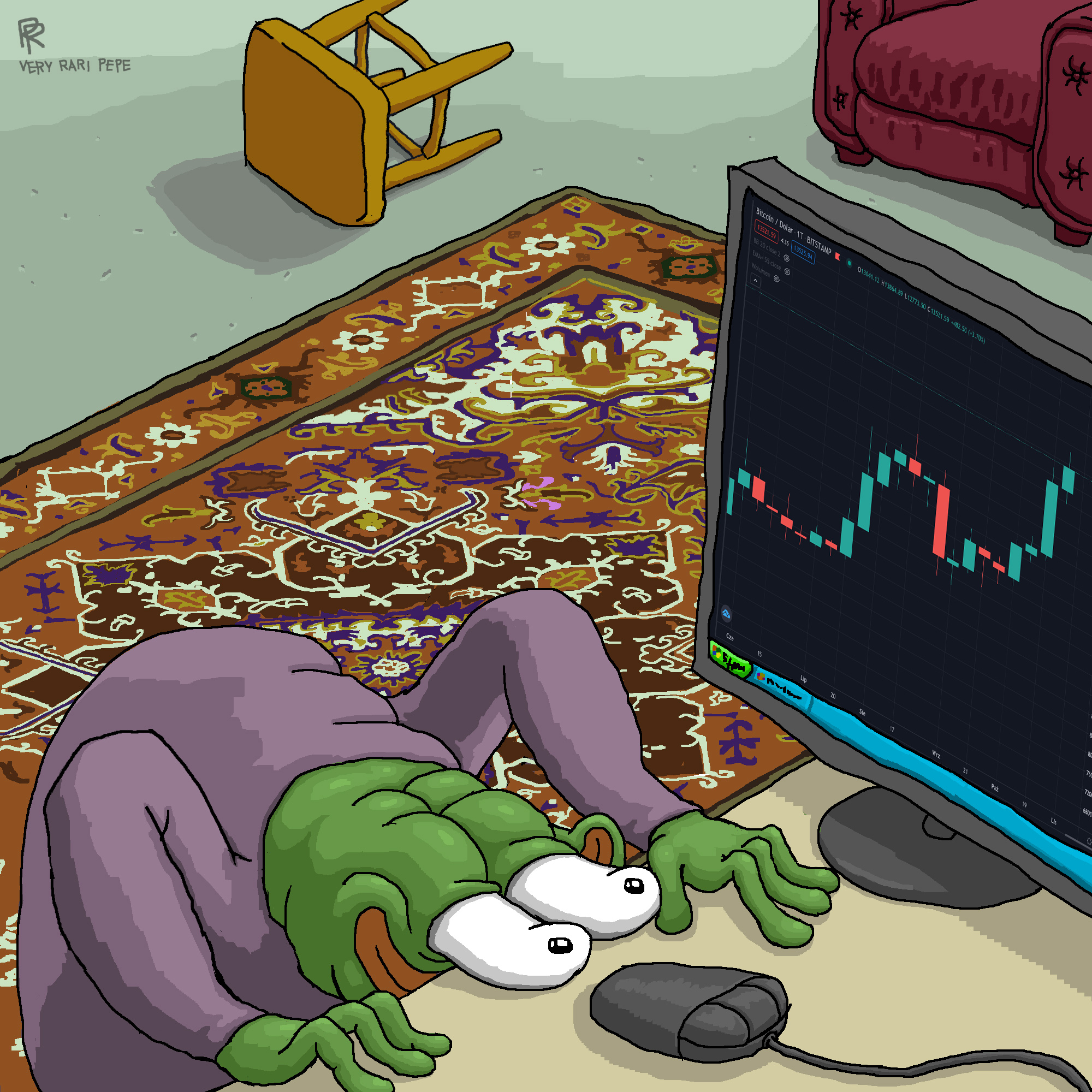 Bitcoin to the moon.