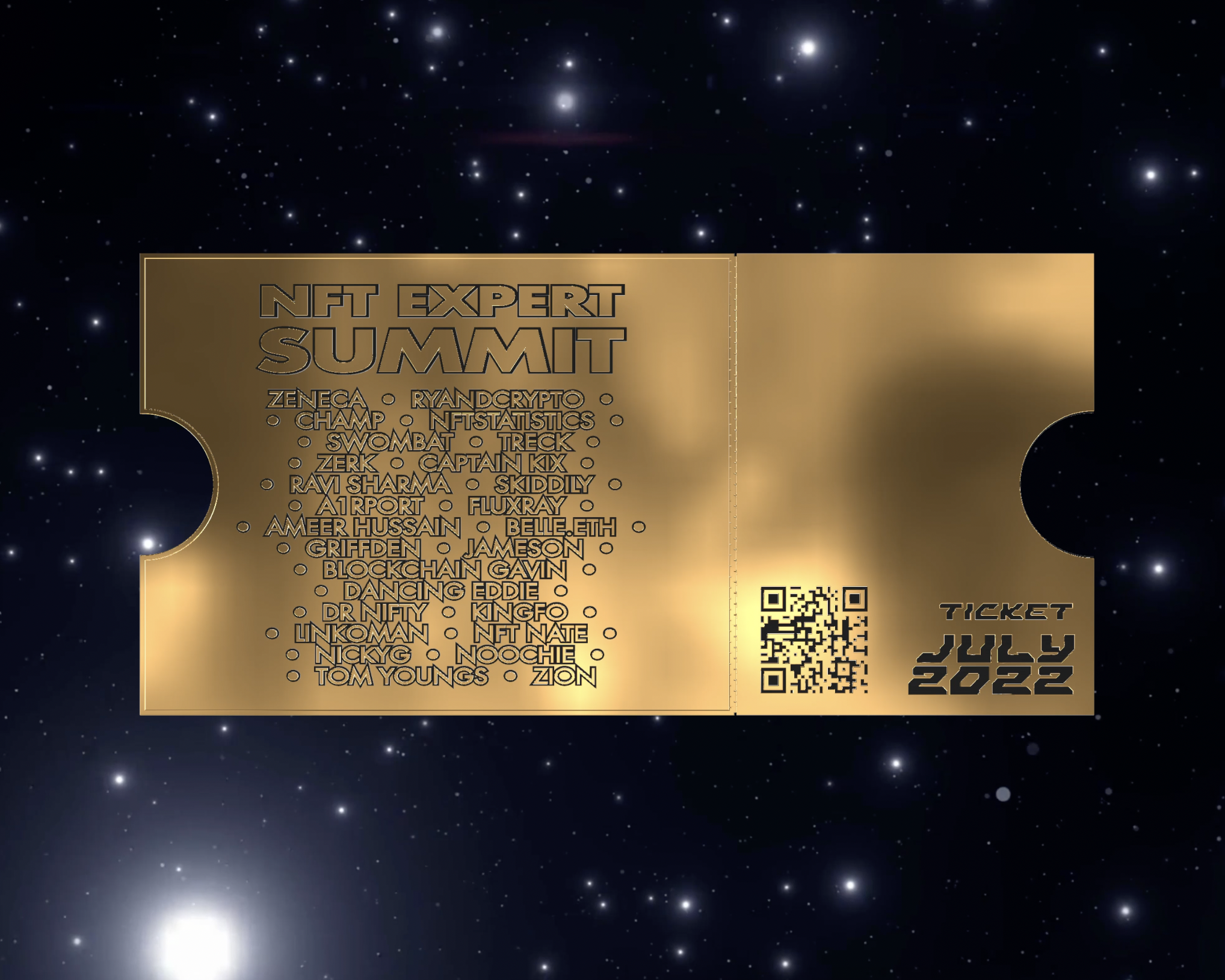 Expert Summit Ticket #488