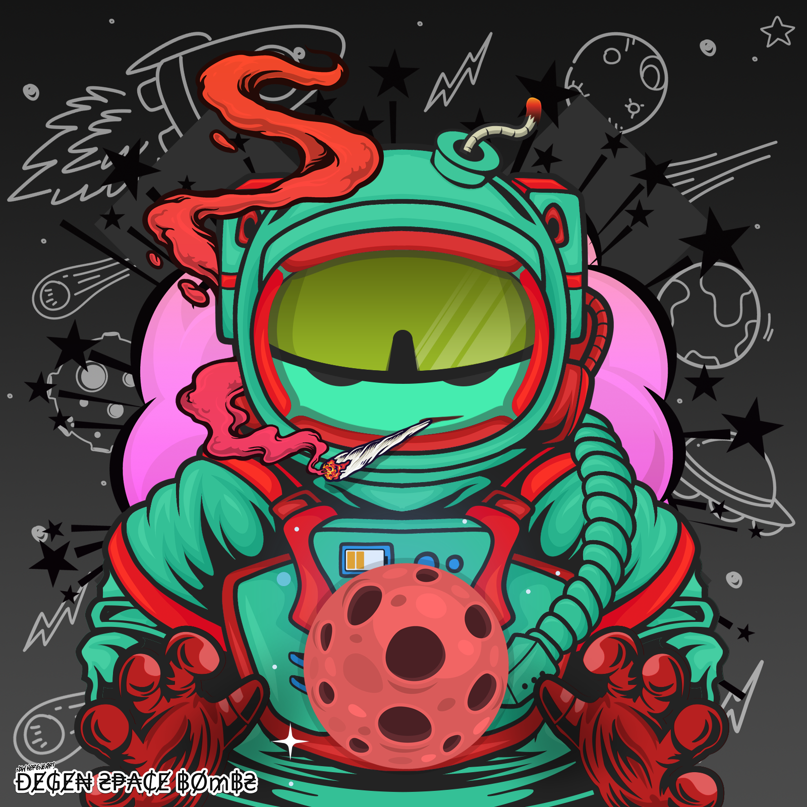 Degen Space Bombs #433