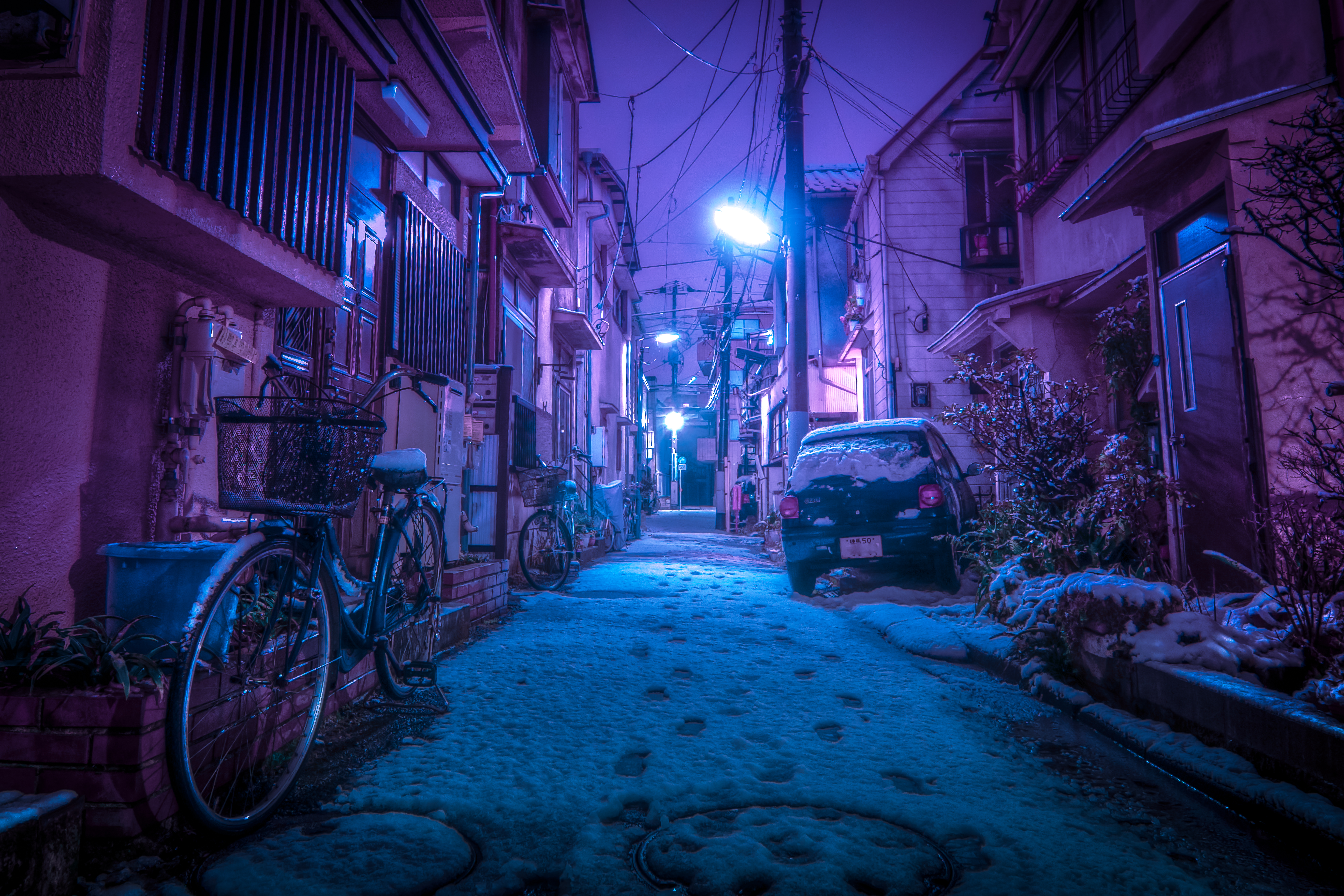 SNOW OVER NAKANO
