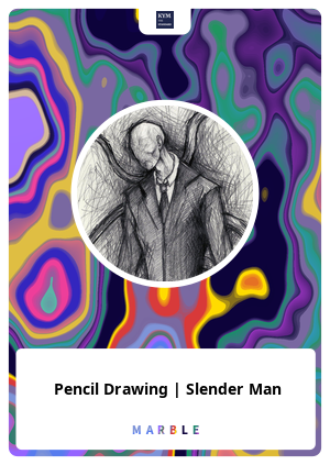 Pencil Drawing | Slender Man