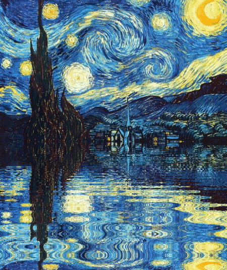Starry night.