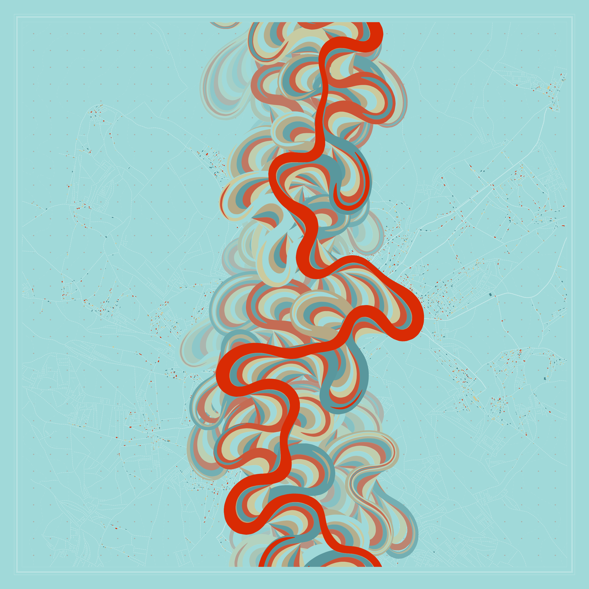 Ancient Courses of Fictional Rivers #619