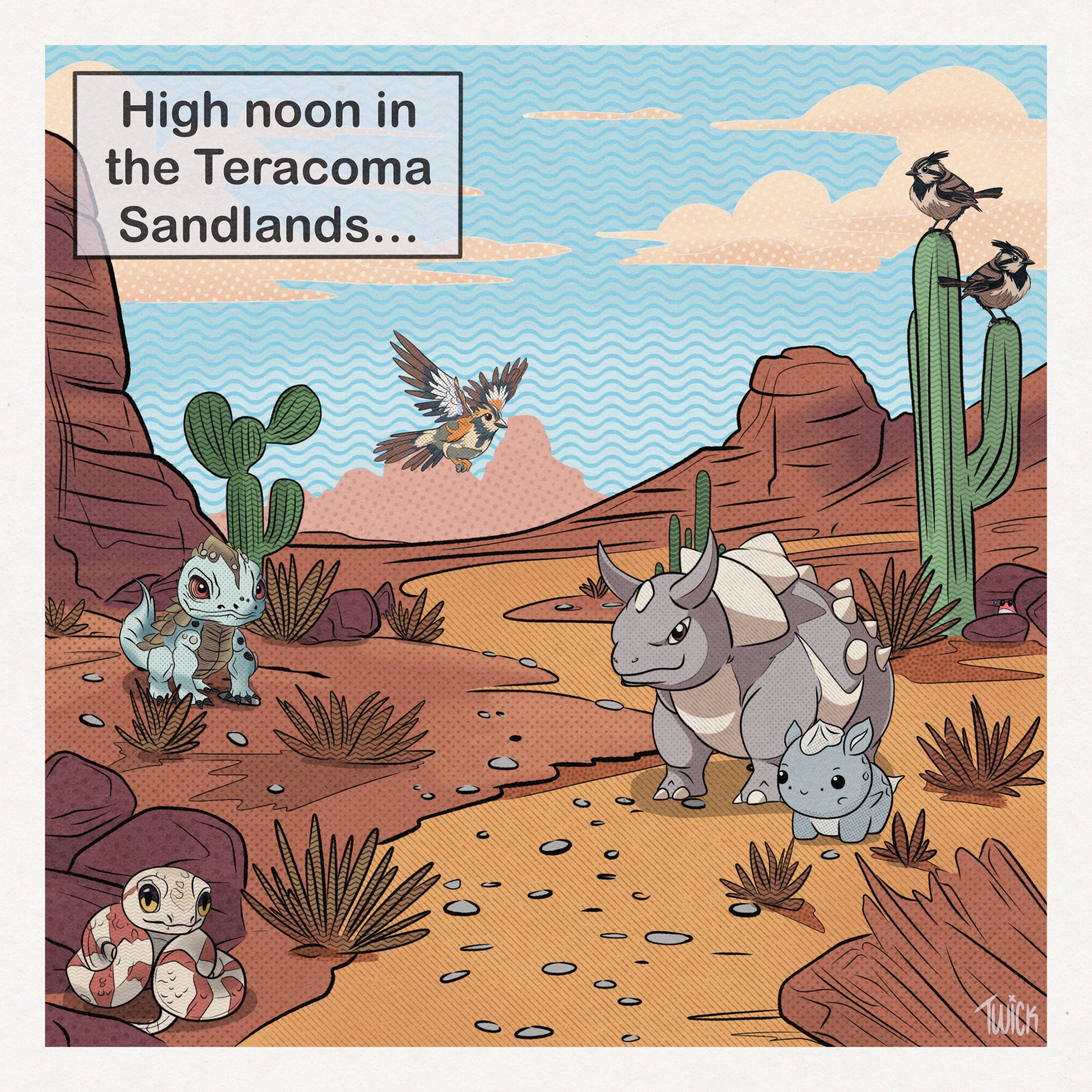 Location Lore #2-The Teracoma Sandlands