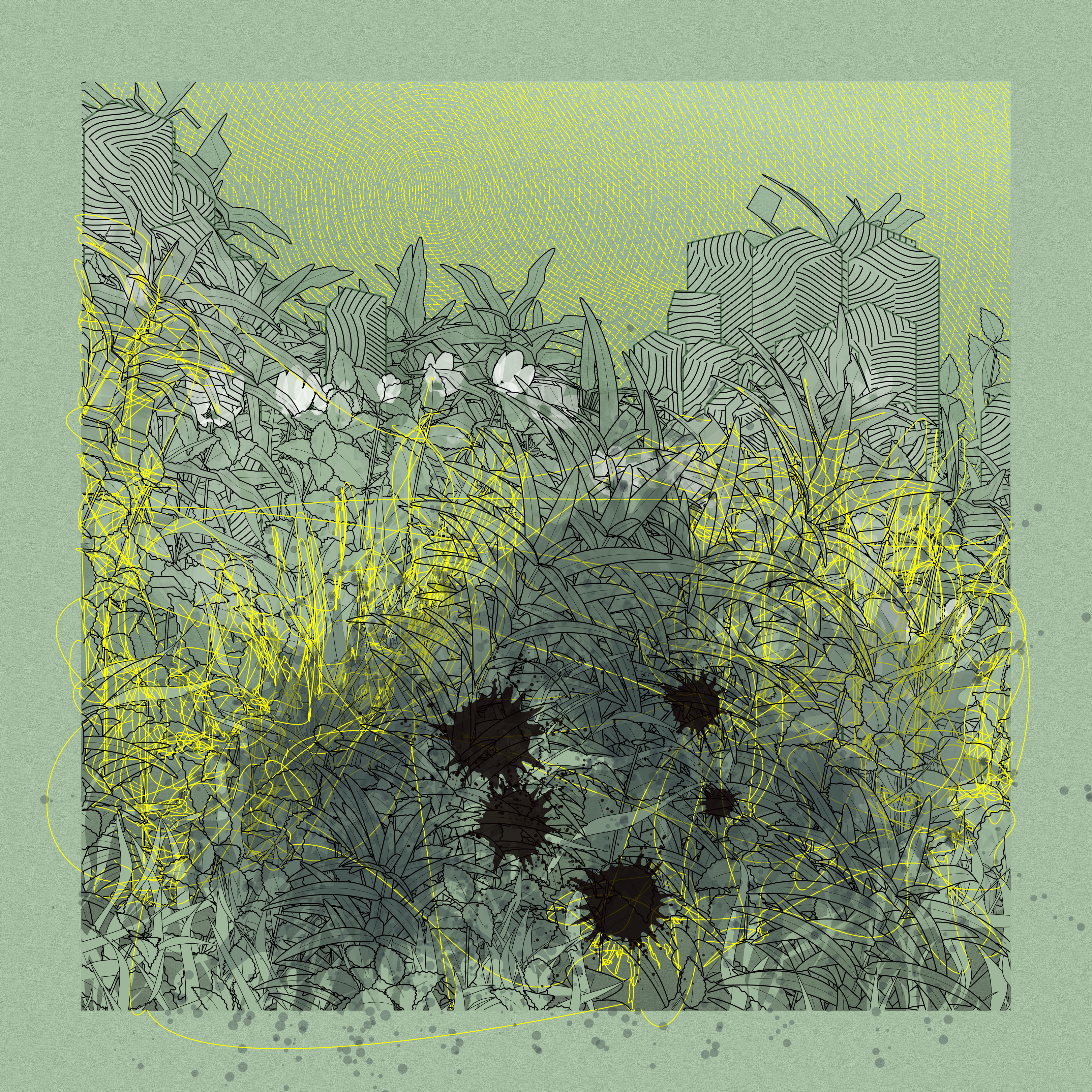 Landscape with Carbon Capture #4096