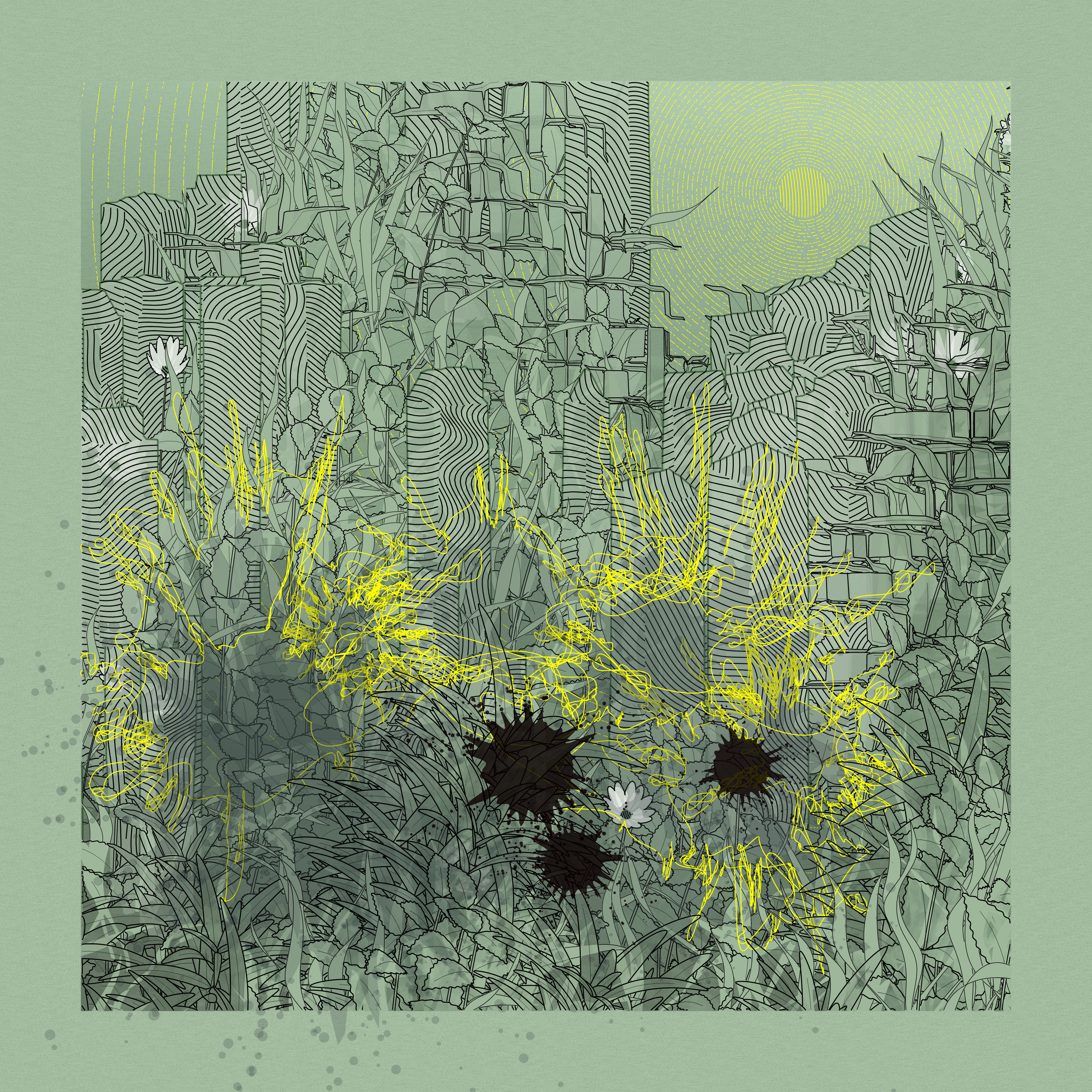 Landscape with Carbon Capture #524
