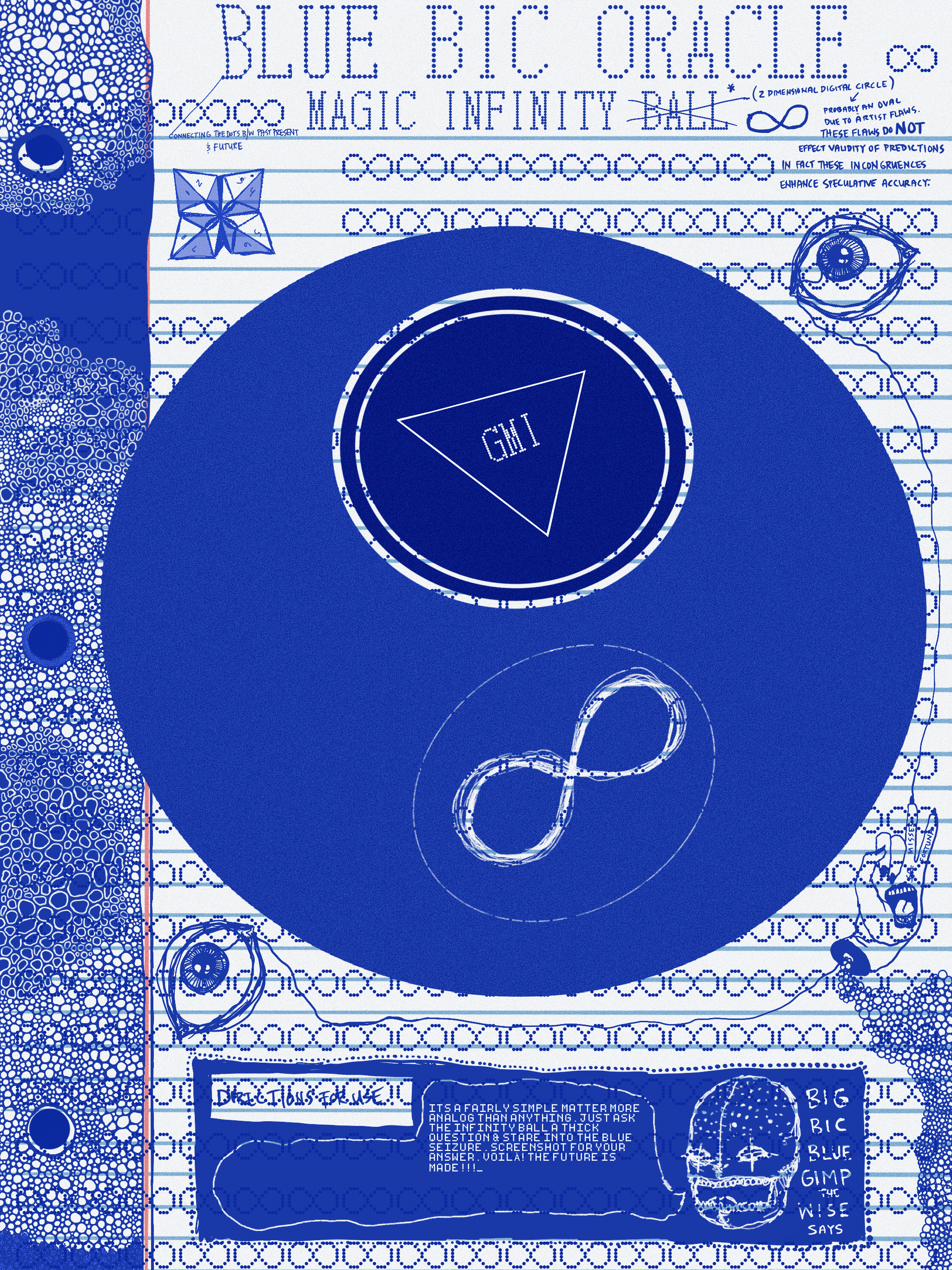 BLUE BIC ORACLE ∞ BALL