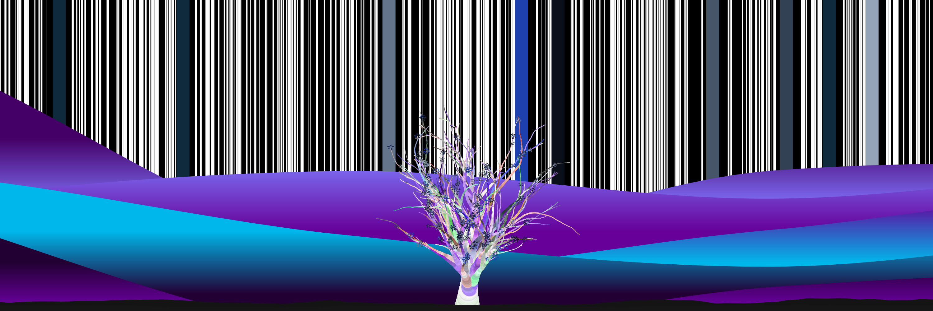 Coded Flowering Banner #087