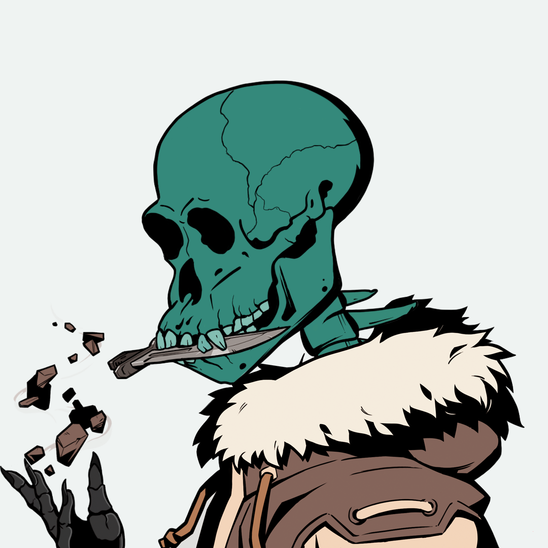 Skull Zuki Ape #1418