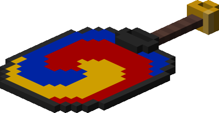 Folding fan-shaped Sword