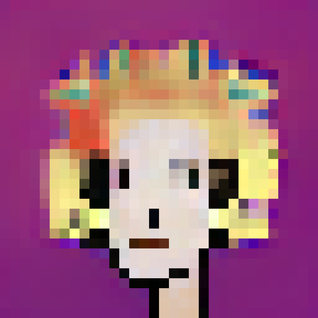 #92 - CØLØRED B·G·A·N CRYPTOPUNK