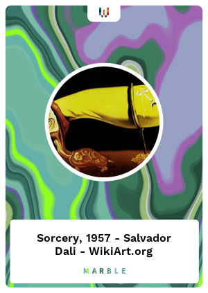 Sorcery, 1957 - Salvador Dali - WikiArt.org