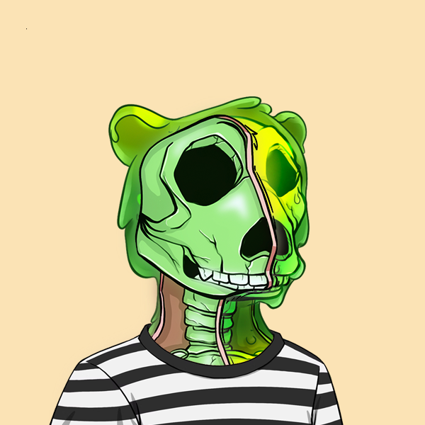 Zombie Okay Bear #2774