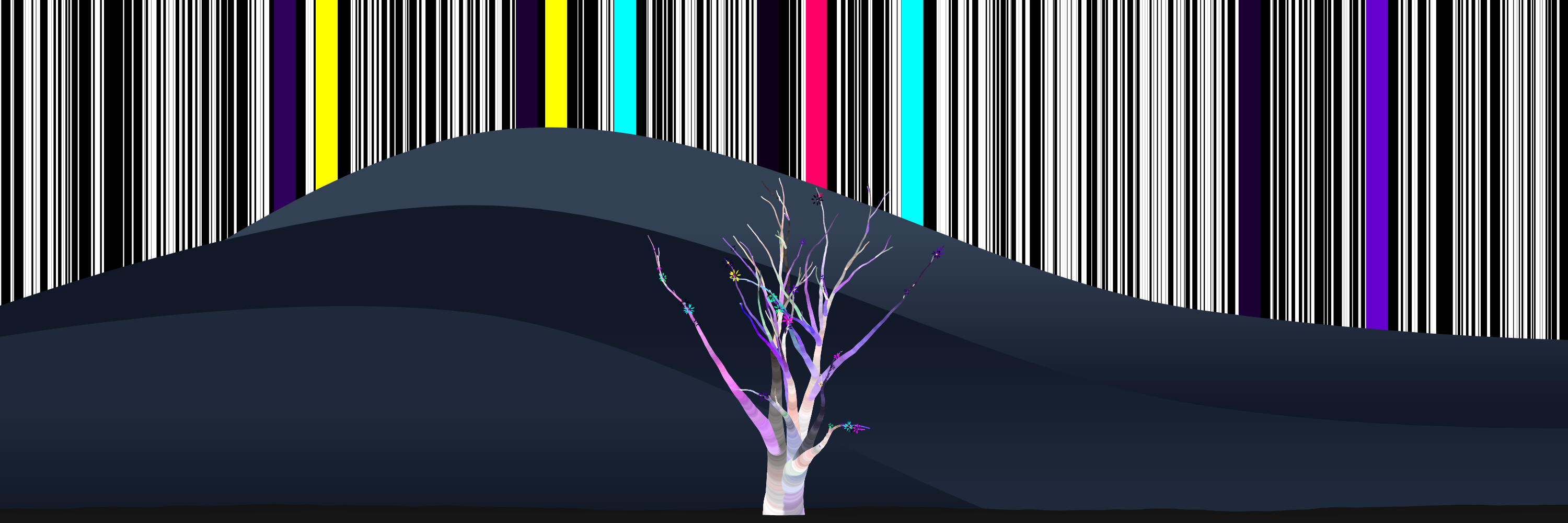 Coded Flowering Banner #100