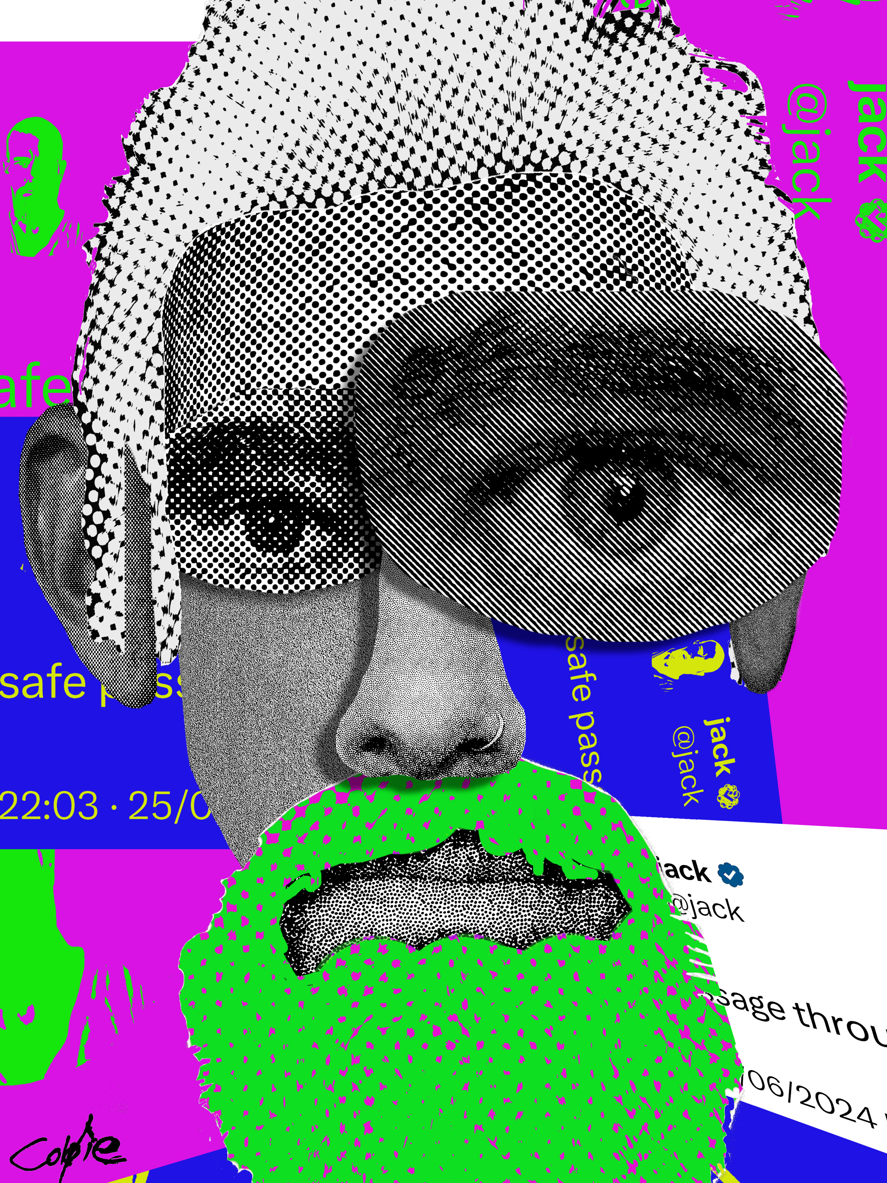 Jack Dorsey - Decentral Eyes - Safe Passage Variant - 10/240