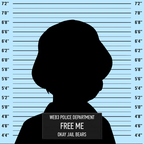 Okay Jail Bear #3088