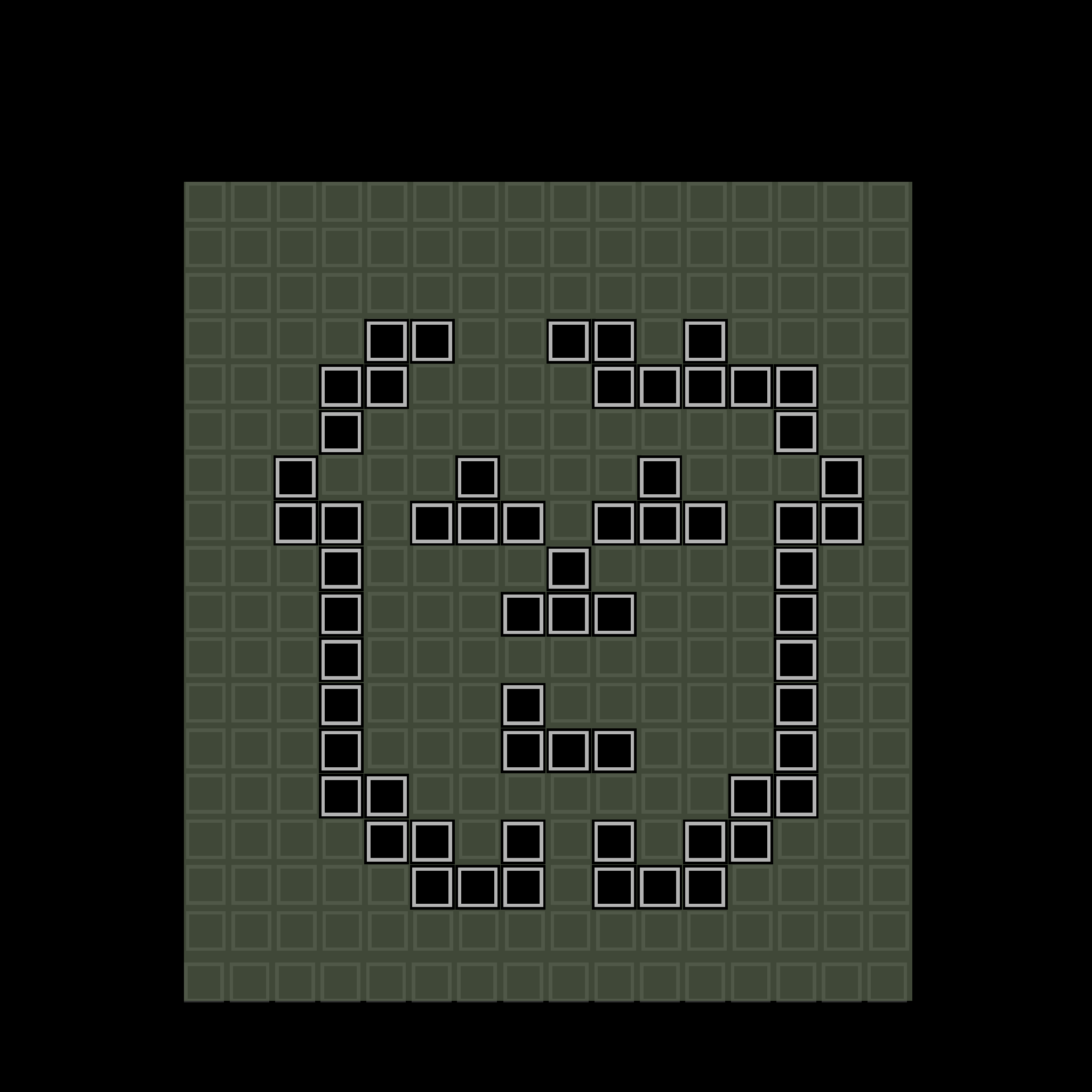 8-bit Block Face #3235