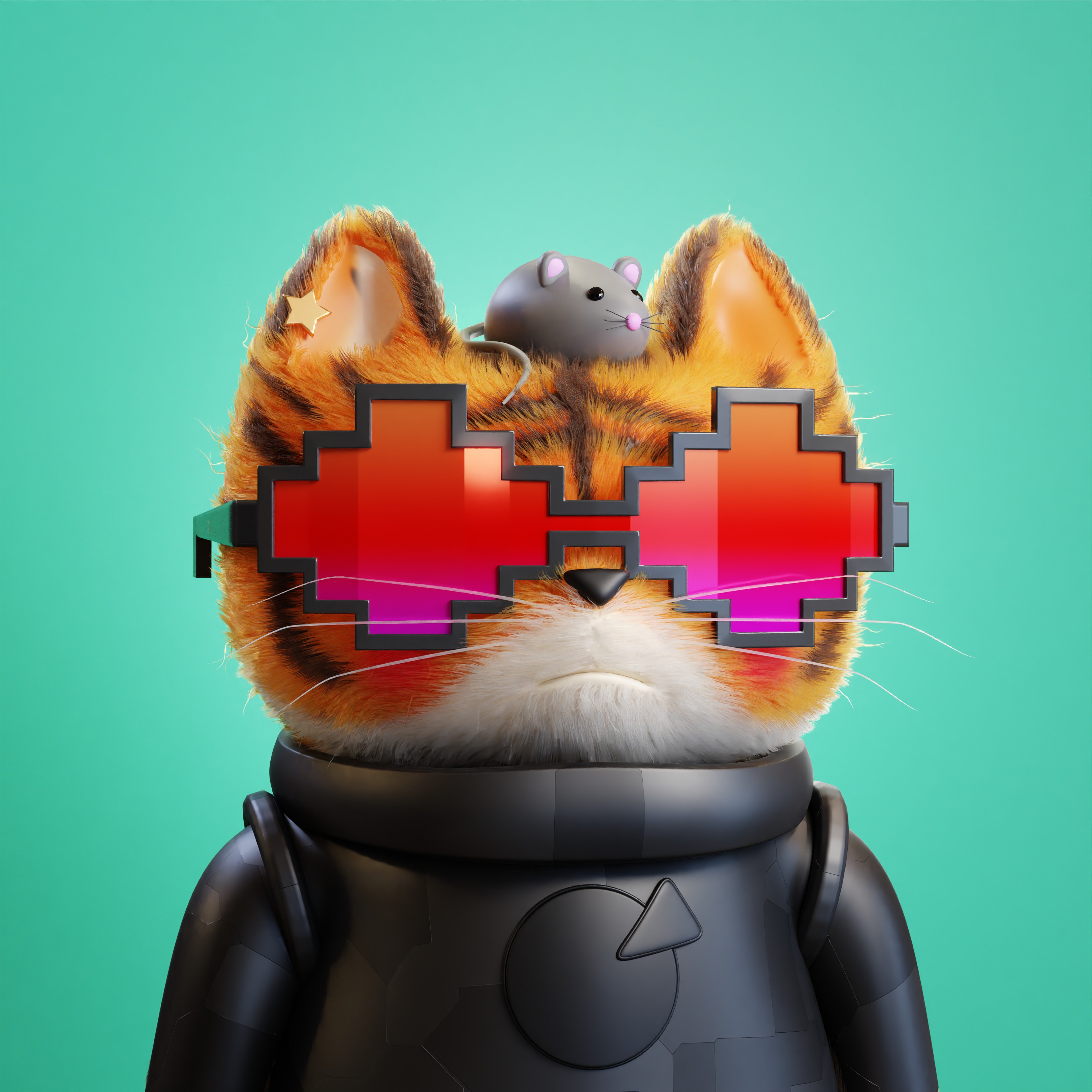 Mutant Lovely Cats #2111