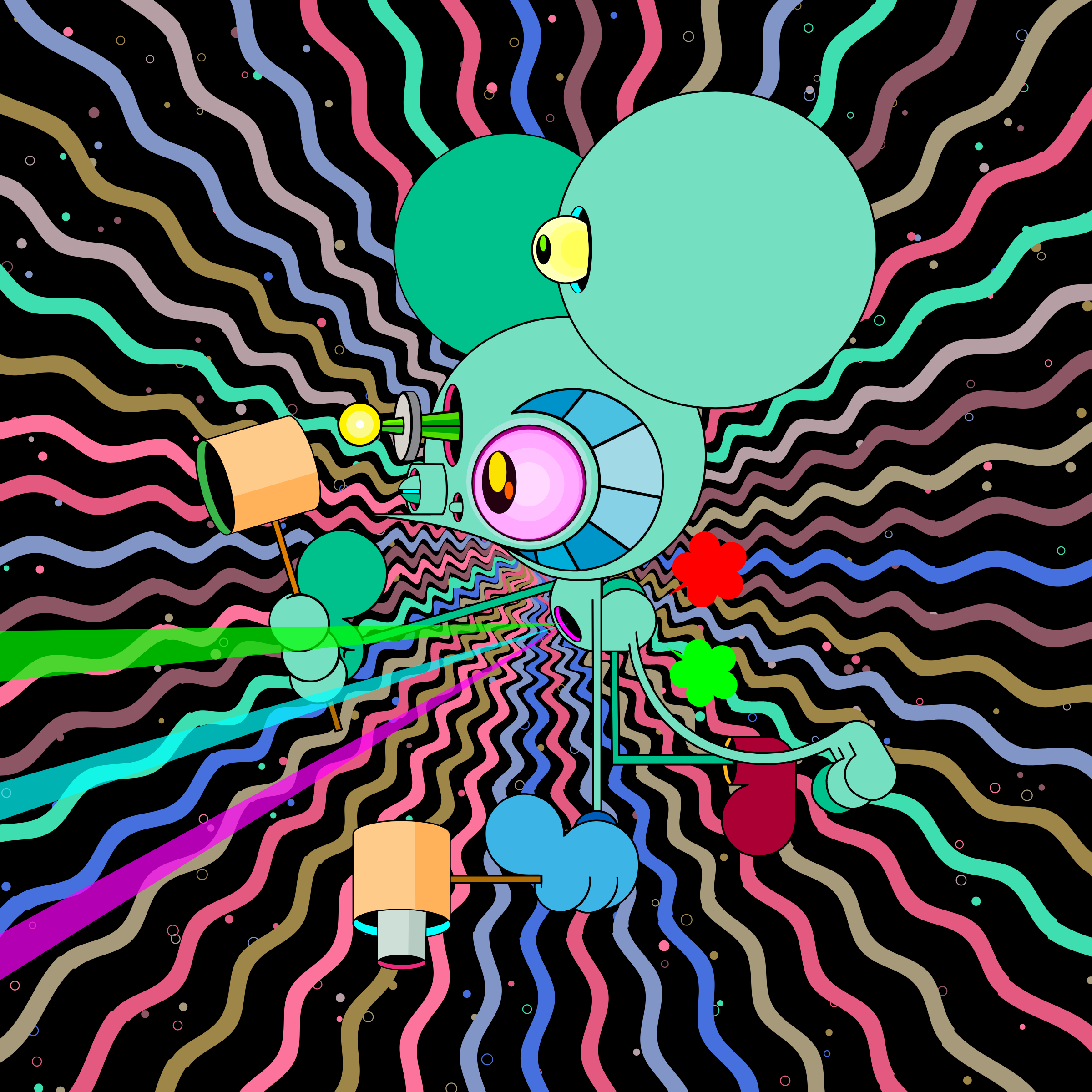 Neogen Space Monkeys #1477