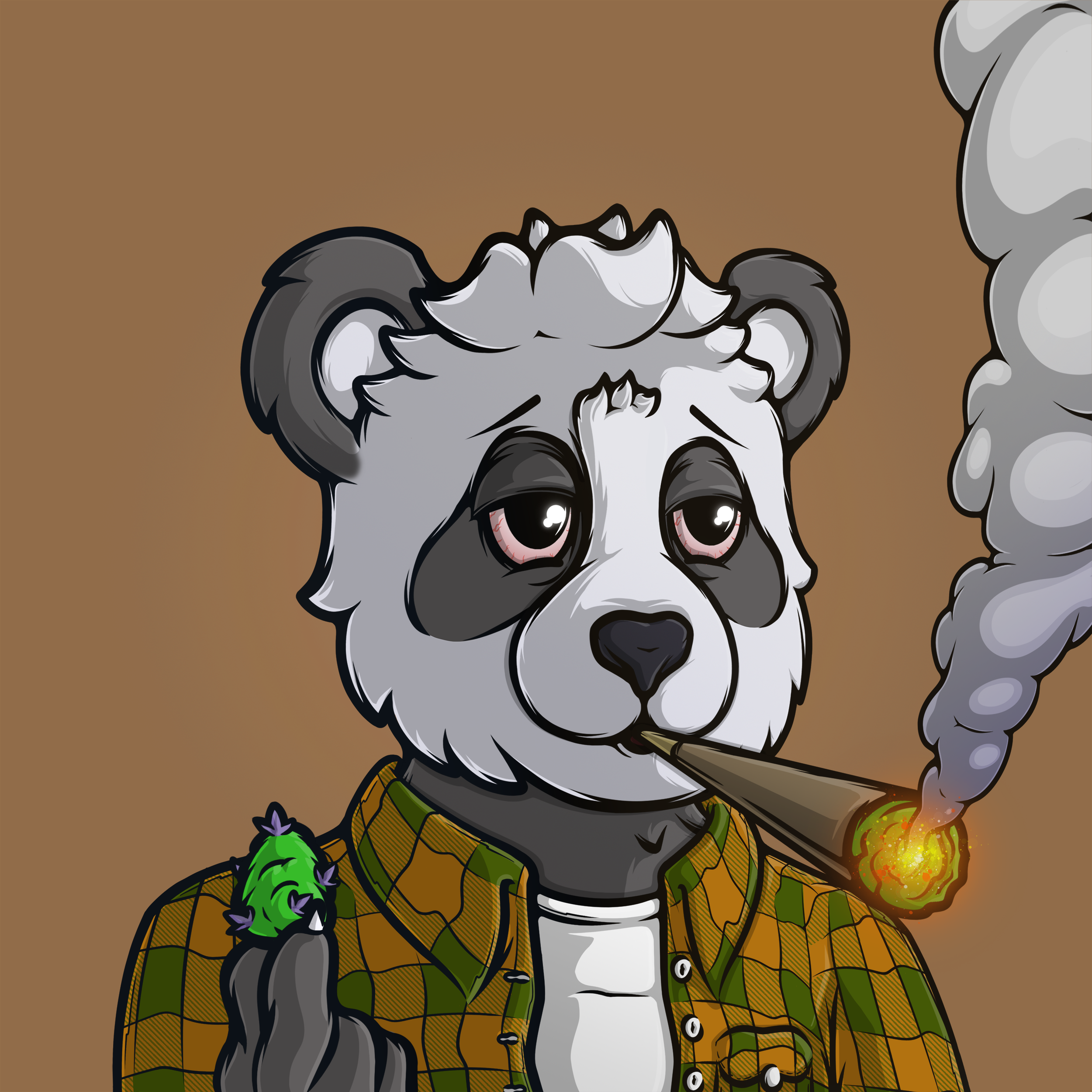 Puff Puff Pandas #3138