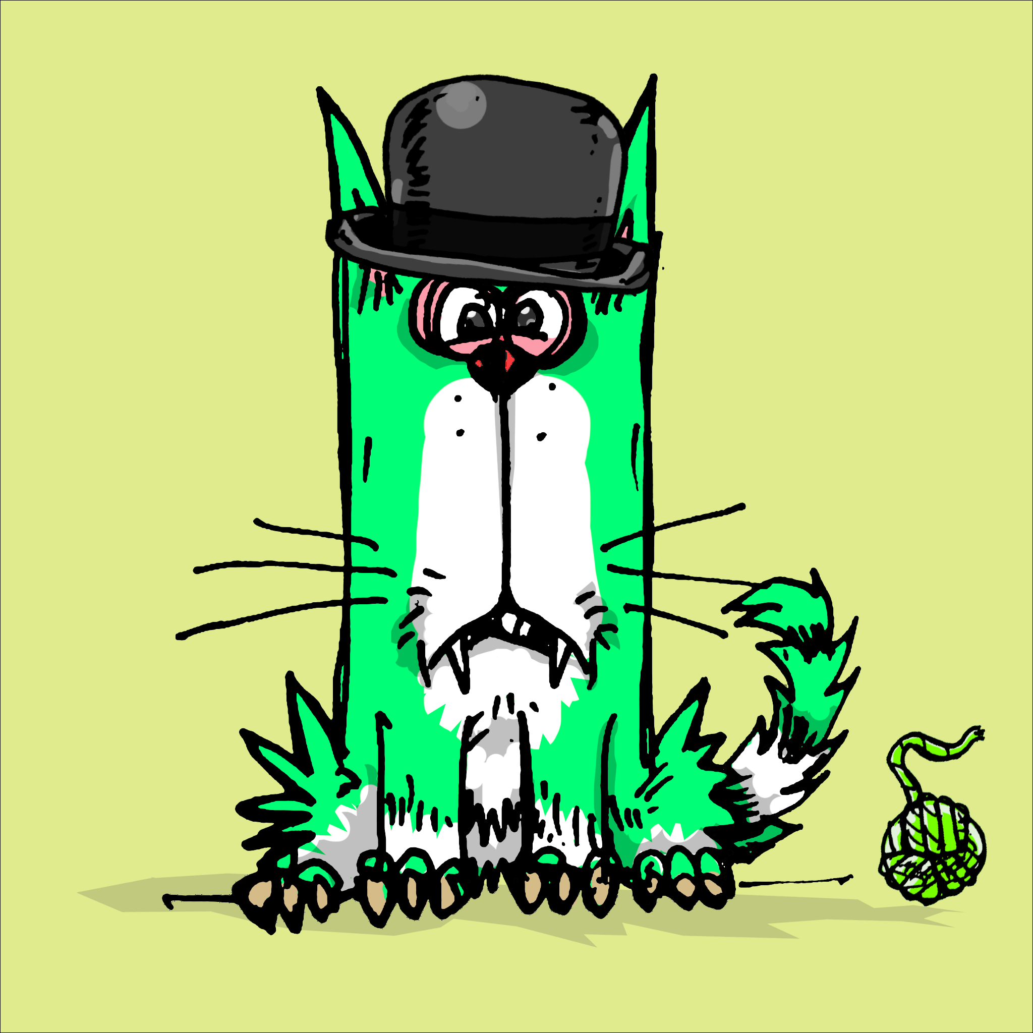 My Scruffy Cat 1036