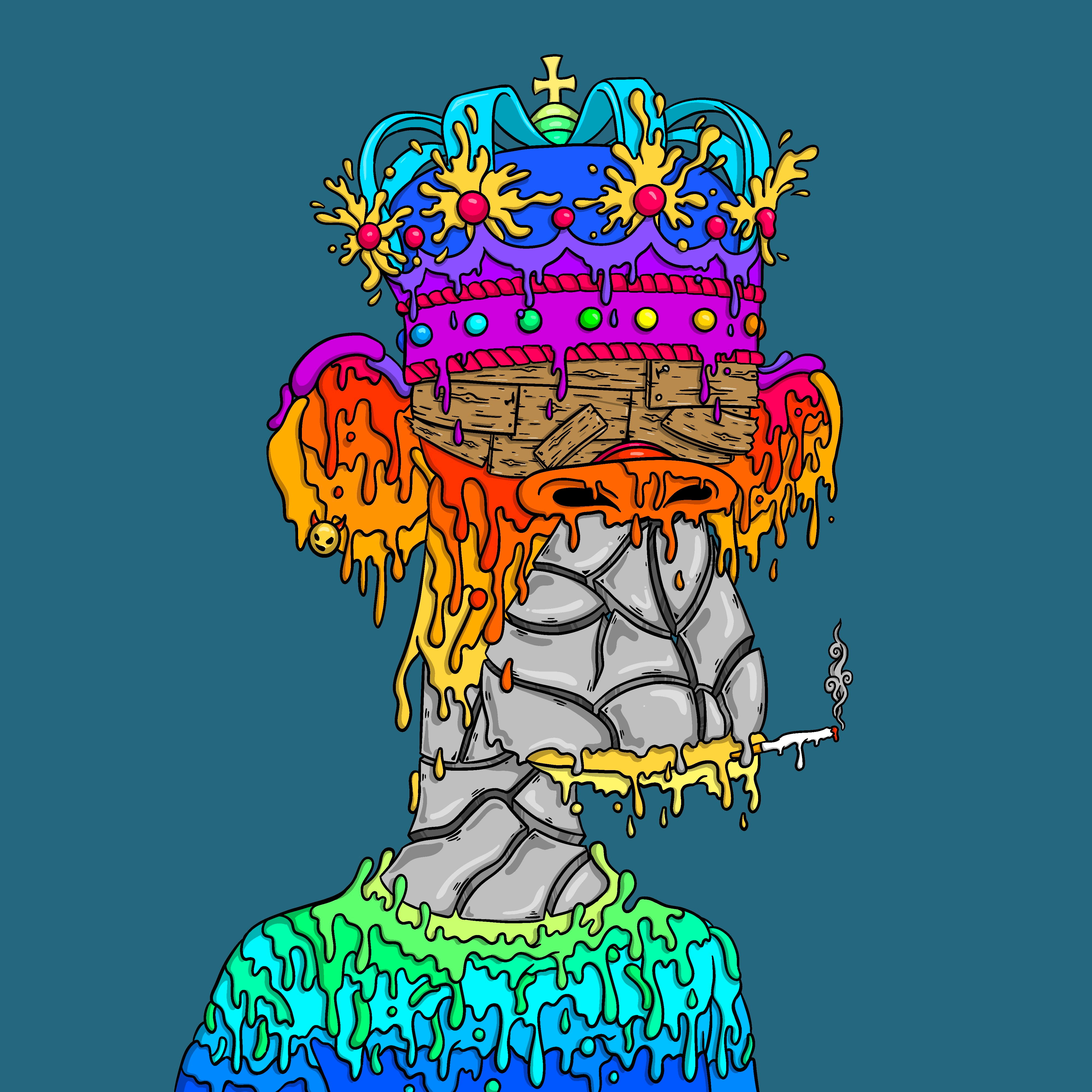 Bored ape remix #3049 - 1/1 Edition