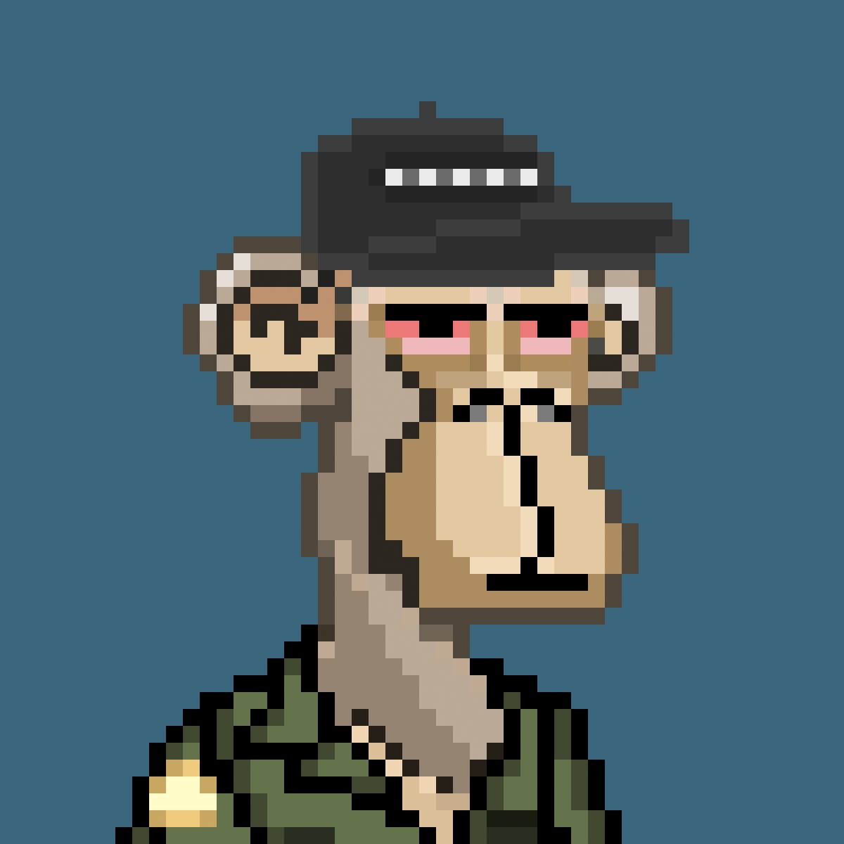 The Pixelated Apes  #5685