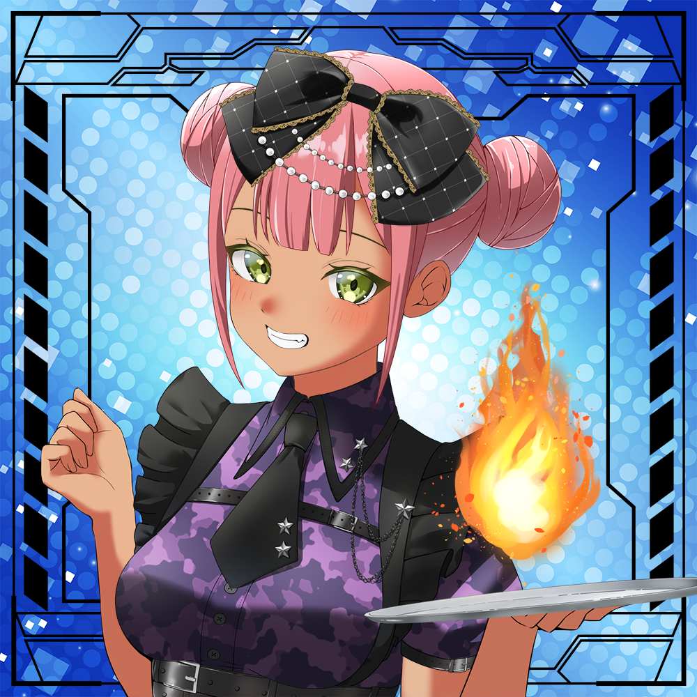 NFT OCS Genesis #3850 MAID-SAN