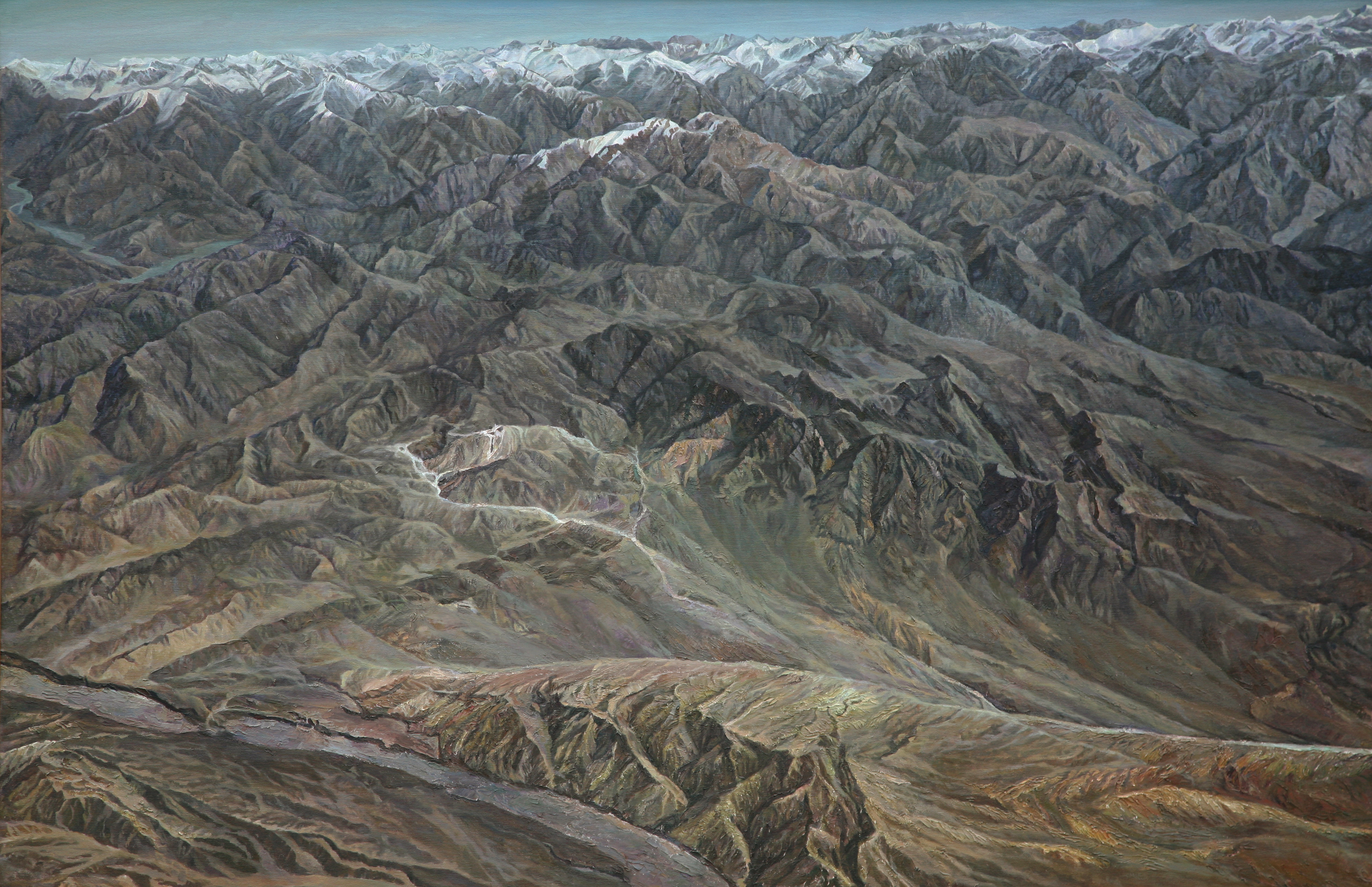 My soul longs for Tianshan, my heart dwells in the vastness