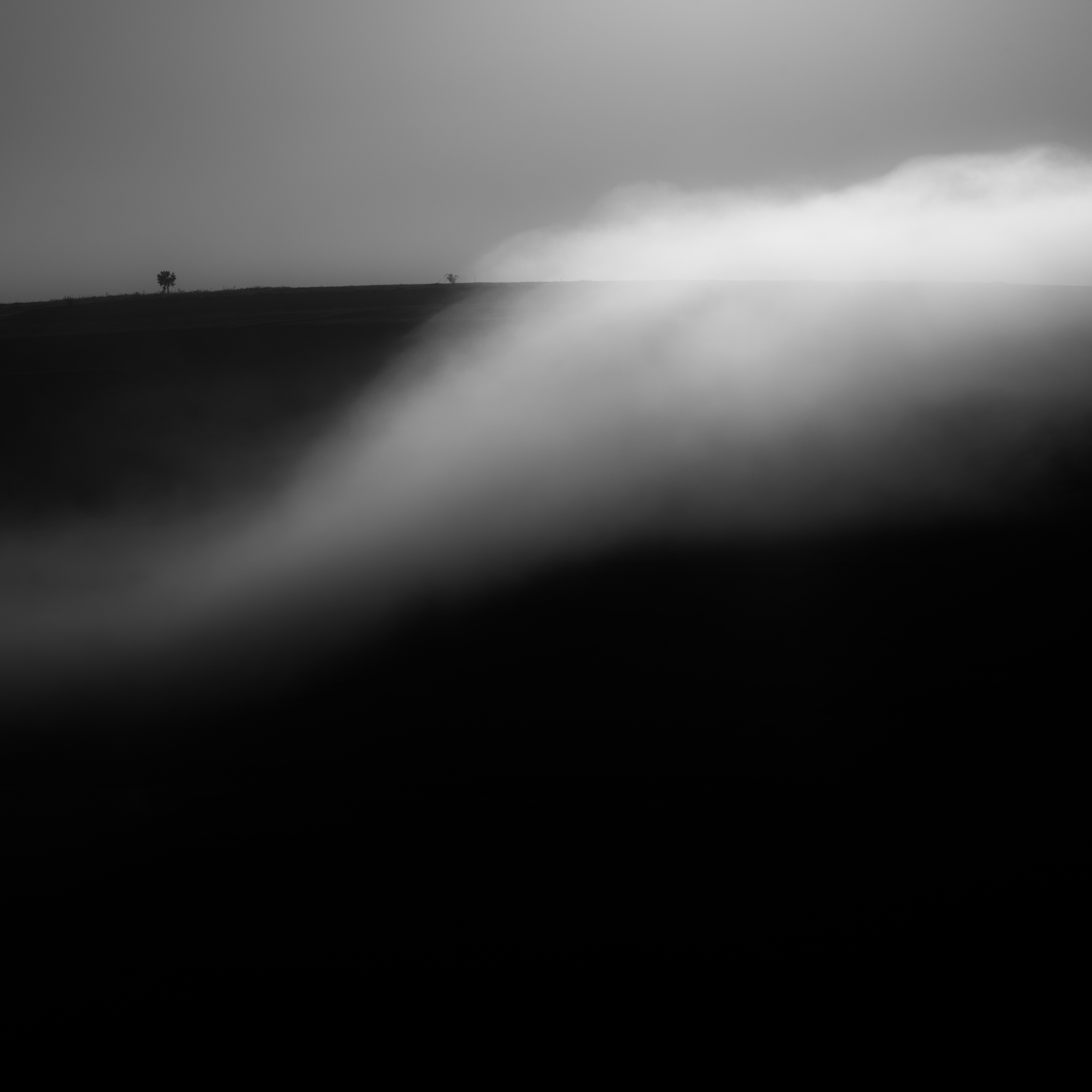 Fog over hills 1.