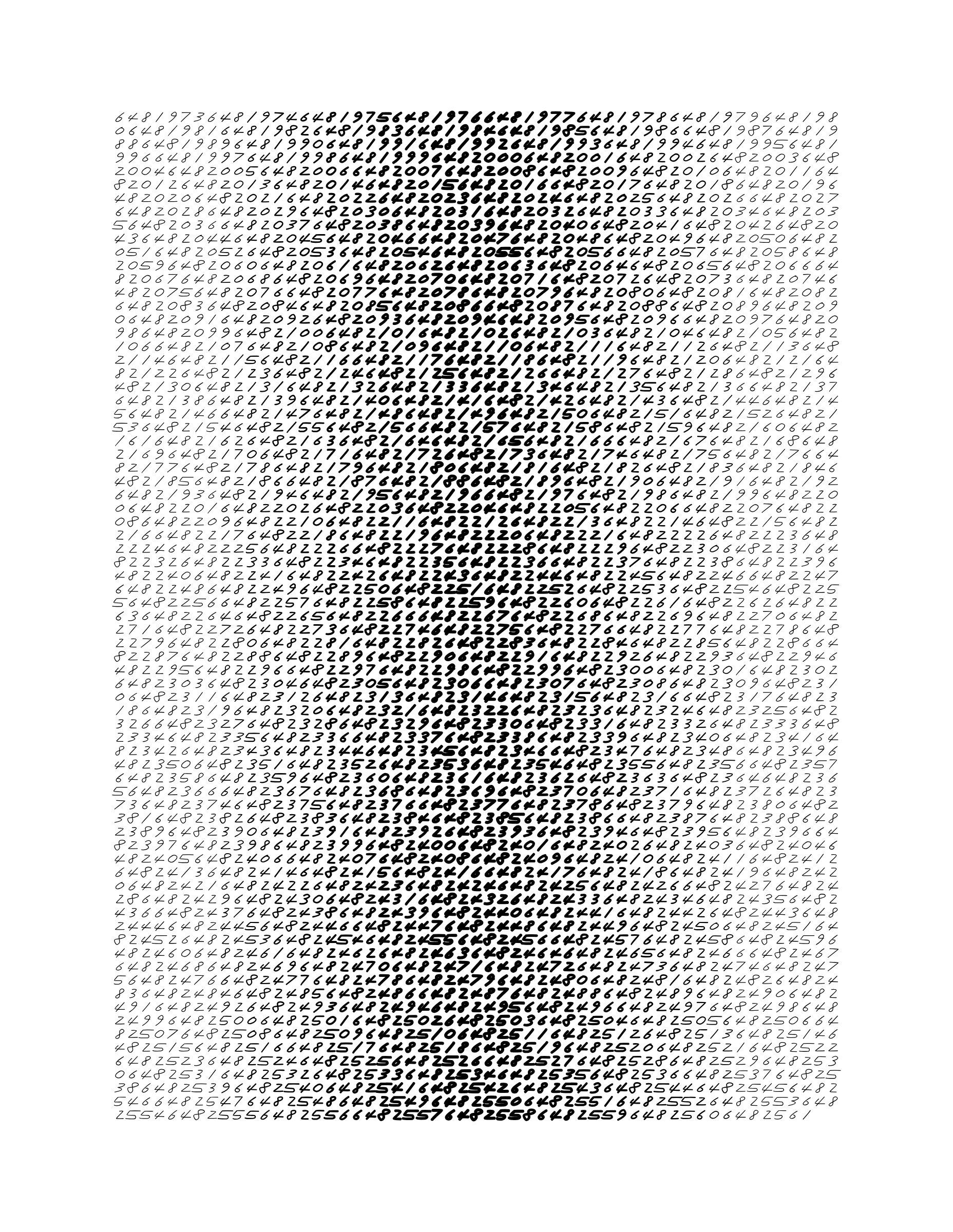 Endless (5,607,250 to Infinity) #3011