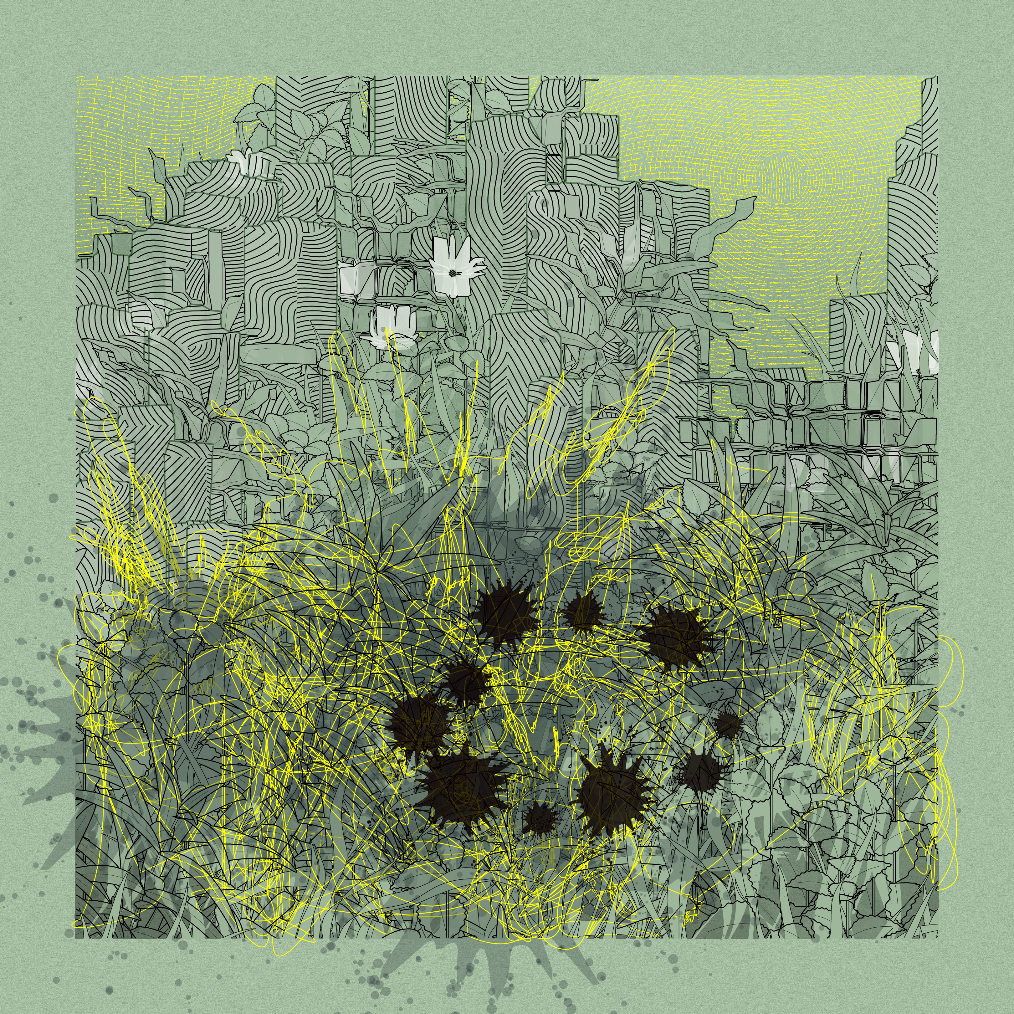 Landscape with Carbon Capture #5298