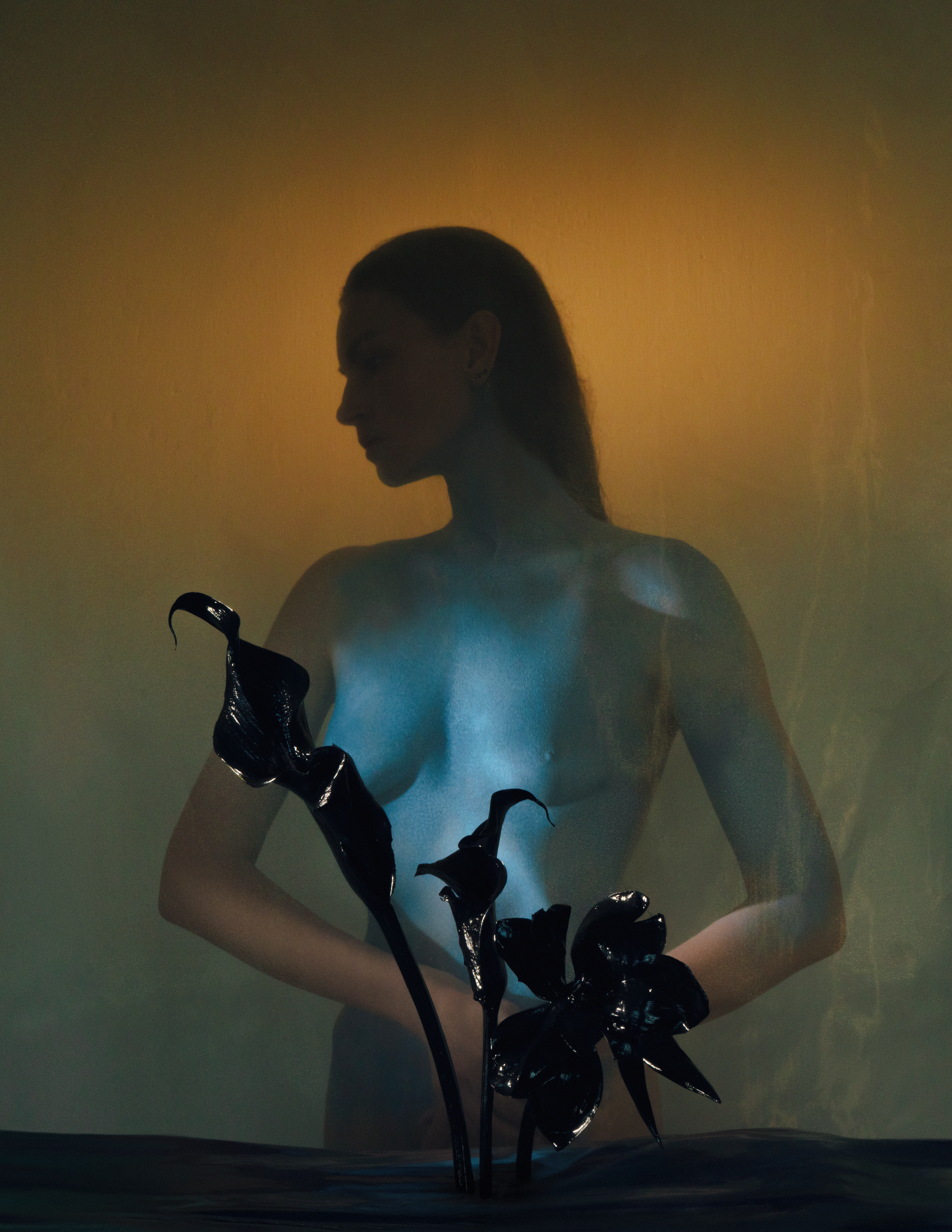 Unbearably blue skin