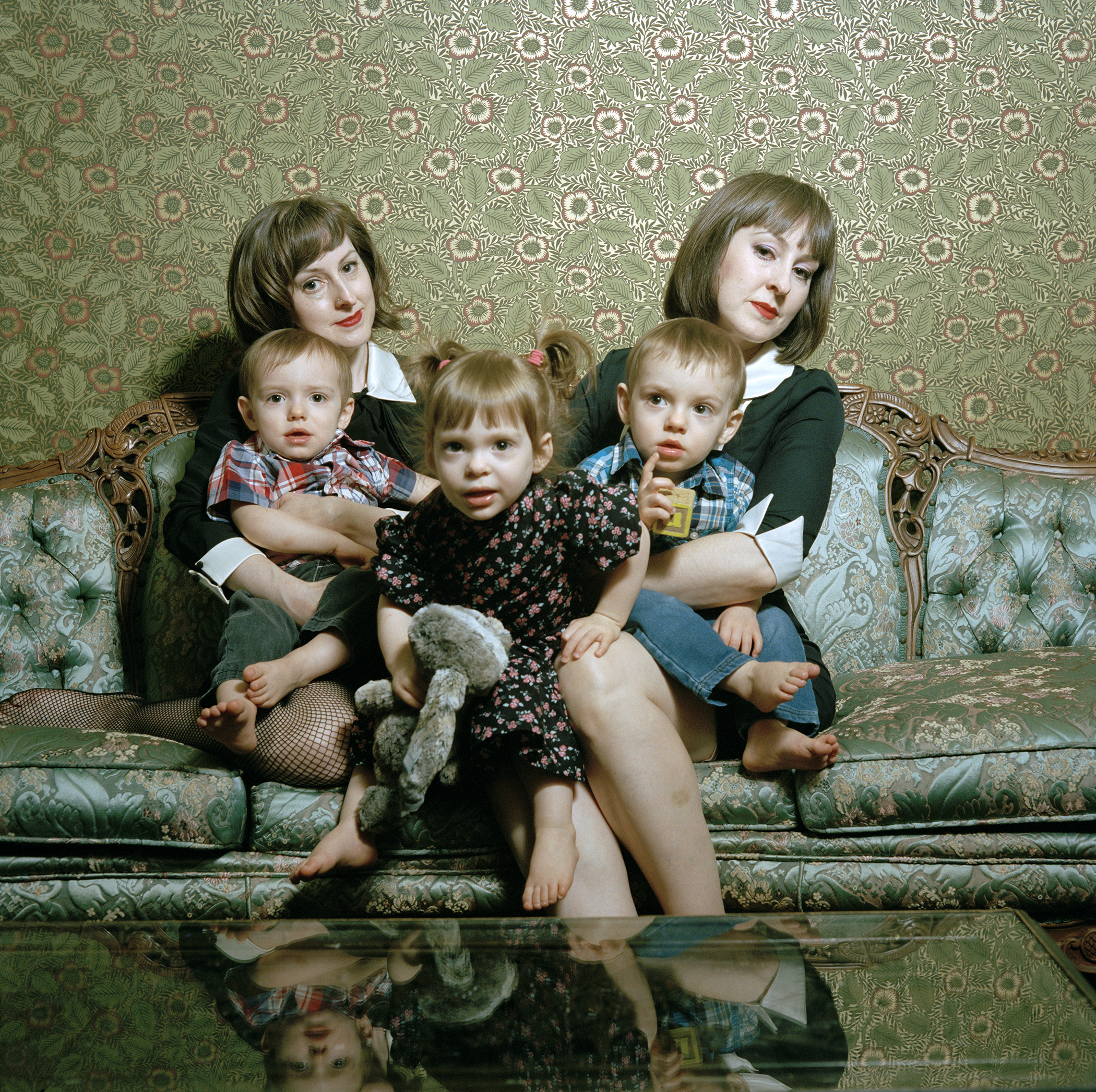 Twin Flames #78. Vera & Barbara Ann Duffy and (“Jimmy, Saoirse, and Albie”)