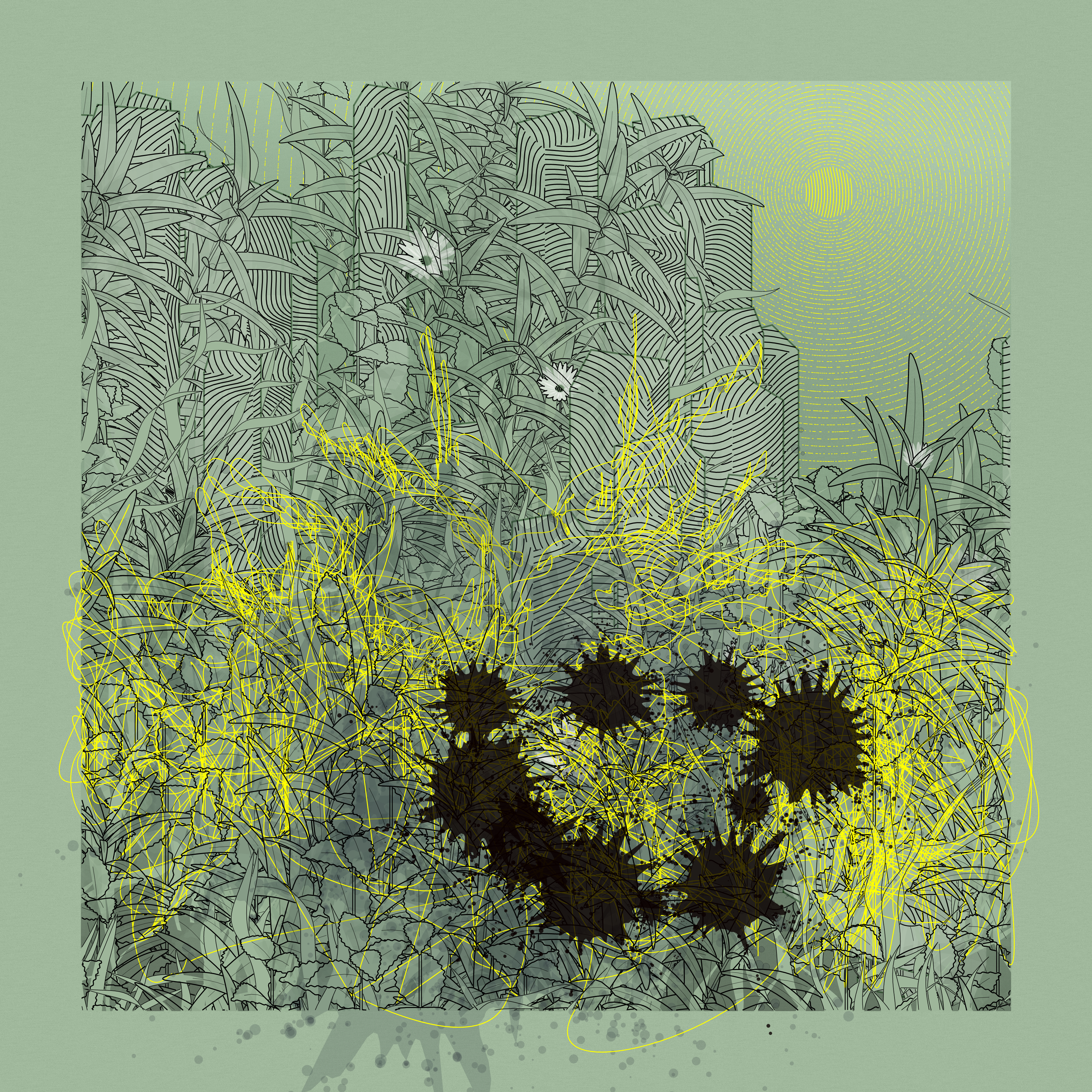 Landscape with Carbon Capture #11373