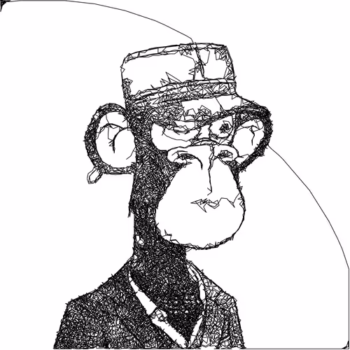 Scrubby Ape Artwork #3642