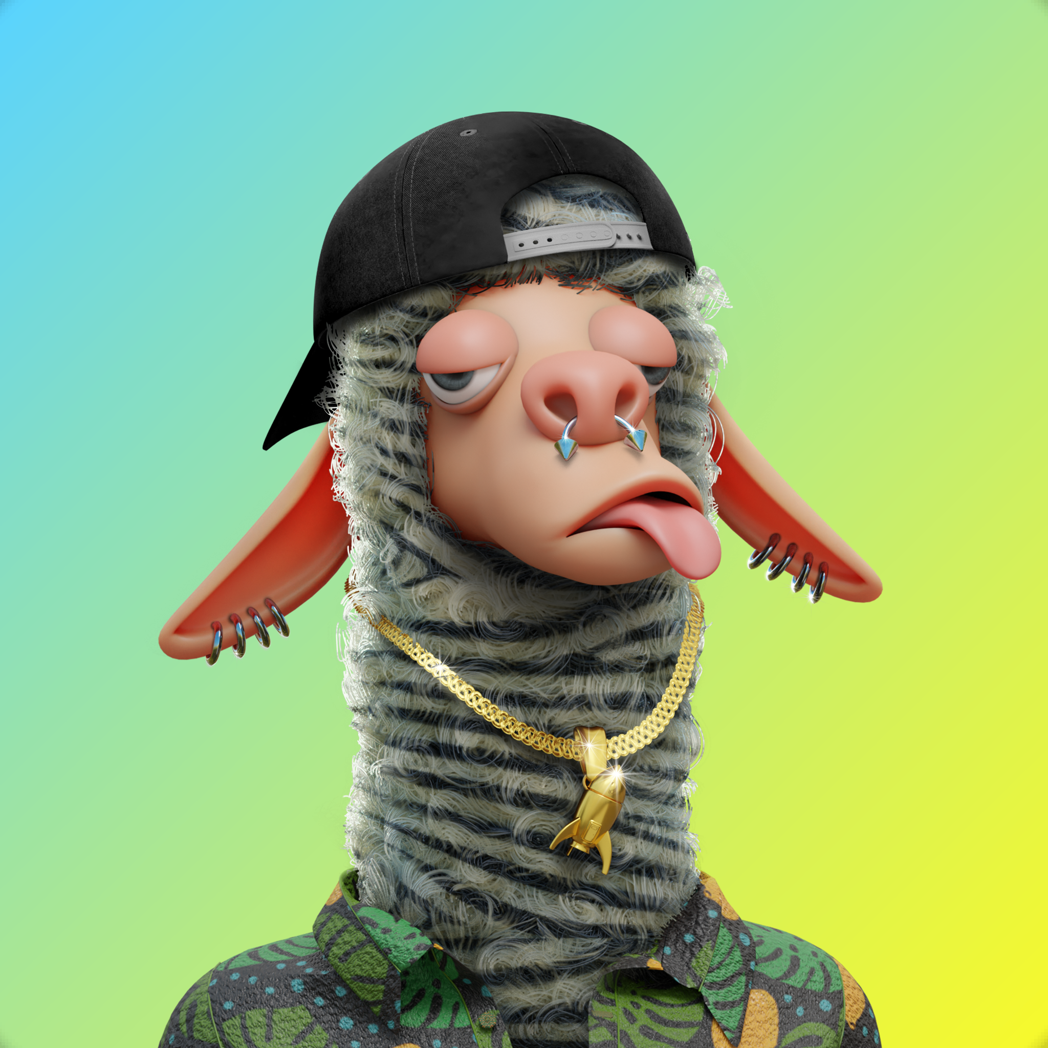 Laid Back Llama #0482