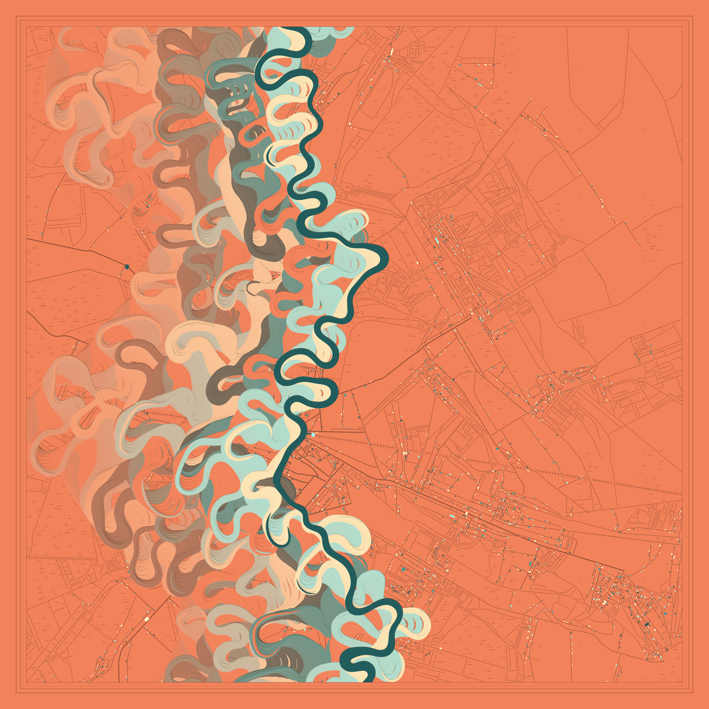 Ancient Courses of Fictional Rivers #835