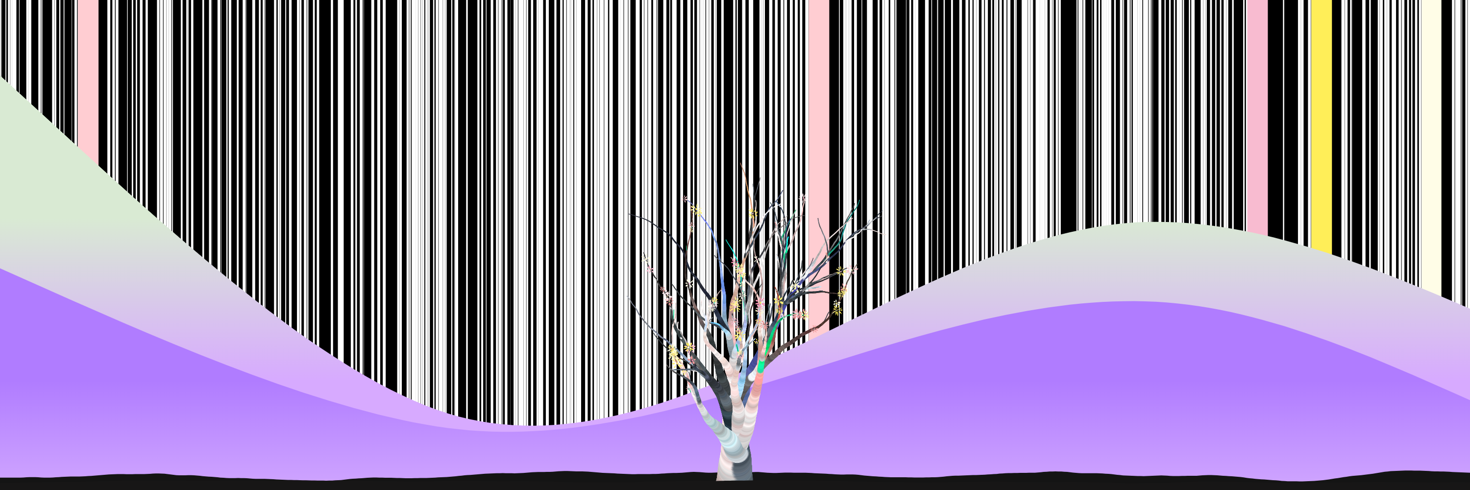 Coded Flowering Banner #003