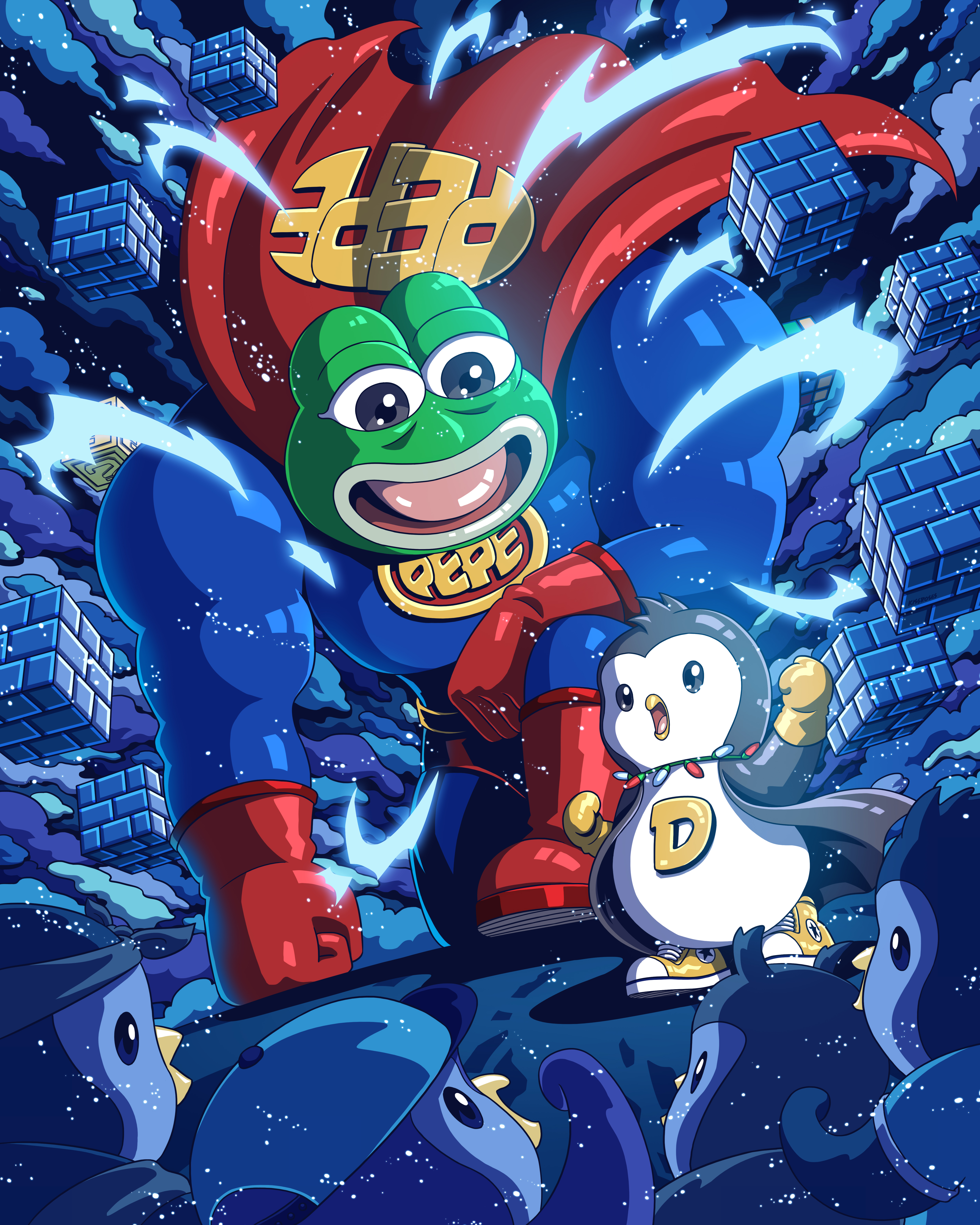 SuperPepe And Friends