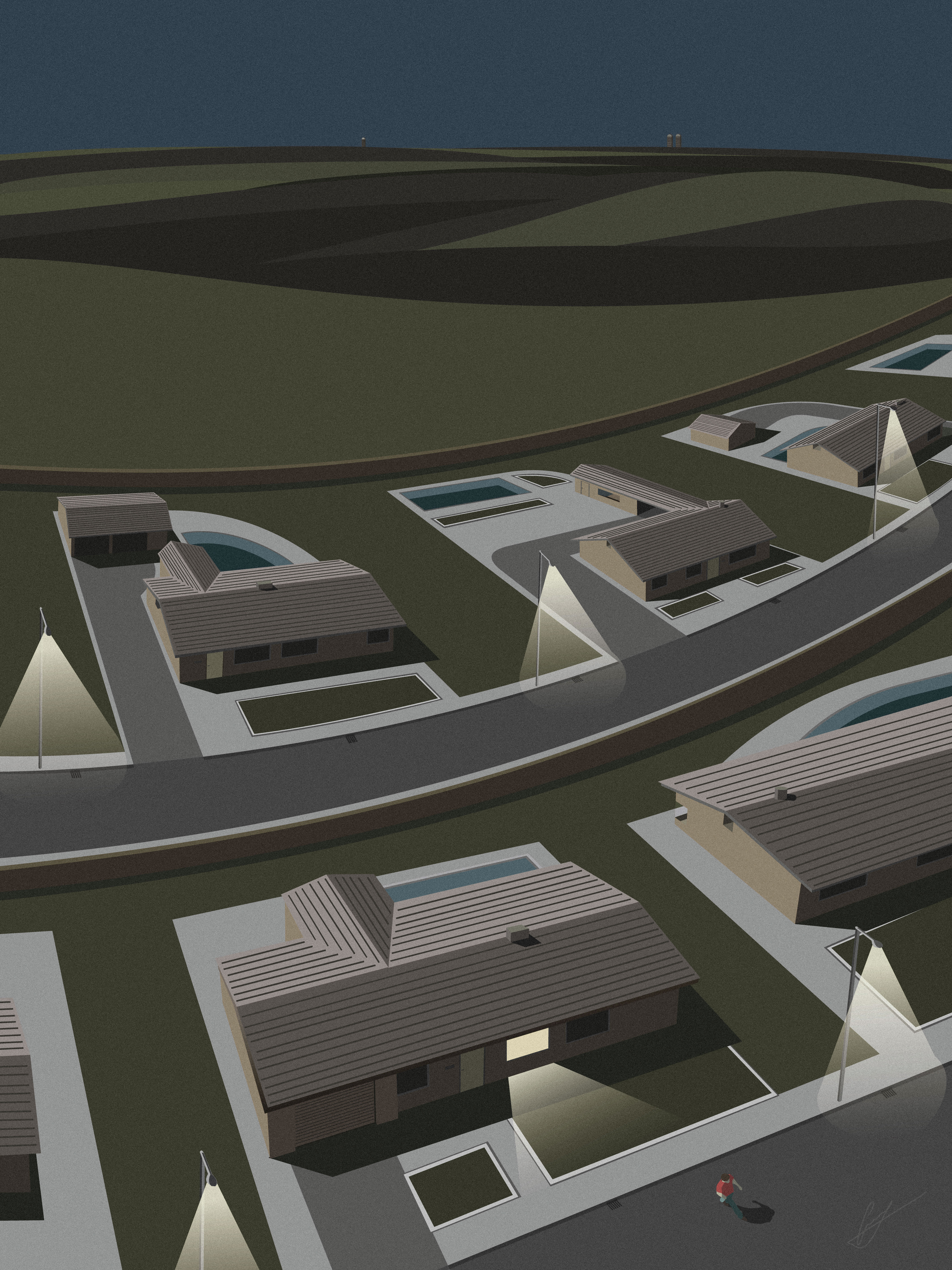 Nighttime In The Neighborhood