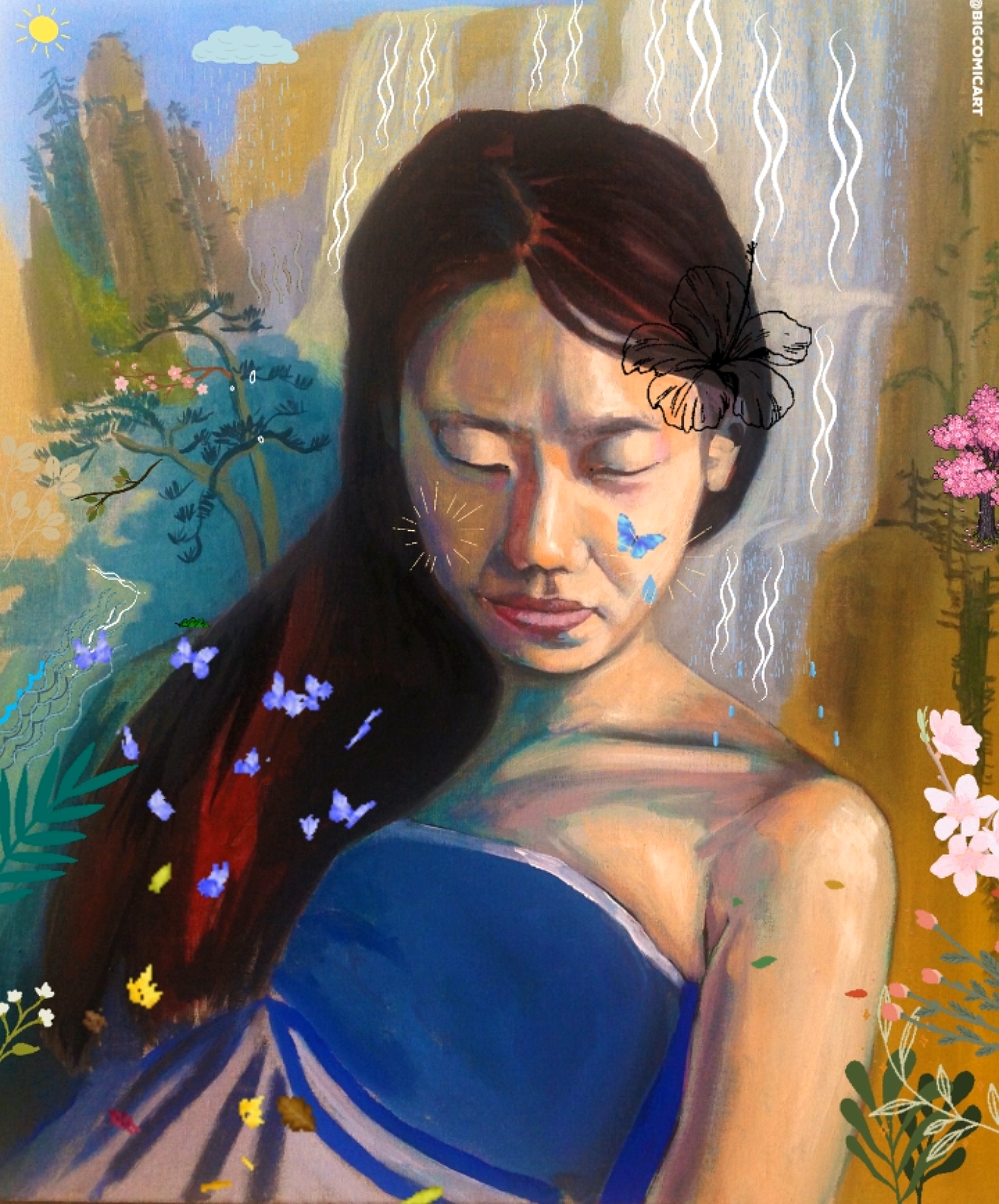 Big Comic Art: Bridging Realities in the Digital Age