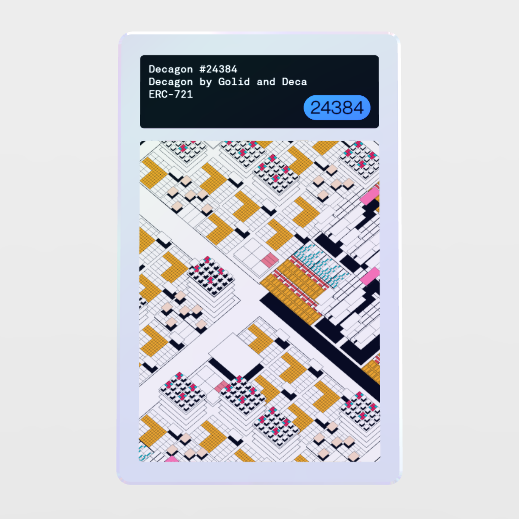 Minter Token - Decagon by Golid and Deca #24384