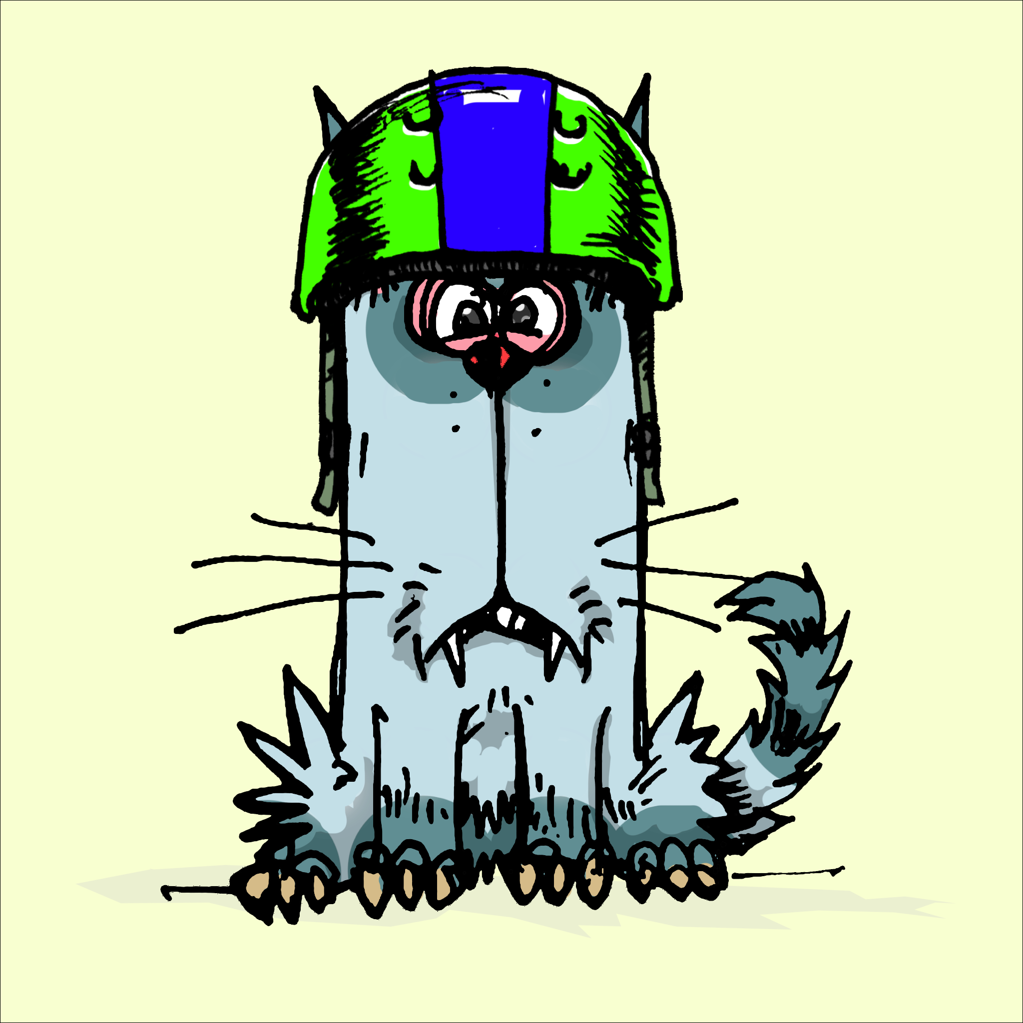 My Scruffy Cat 1027