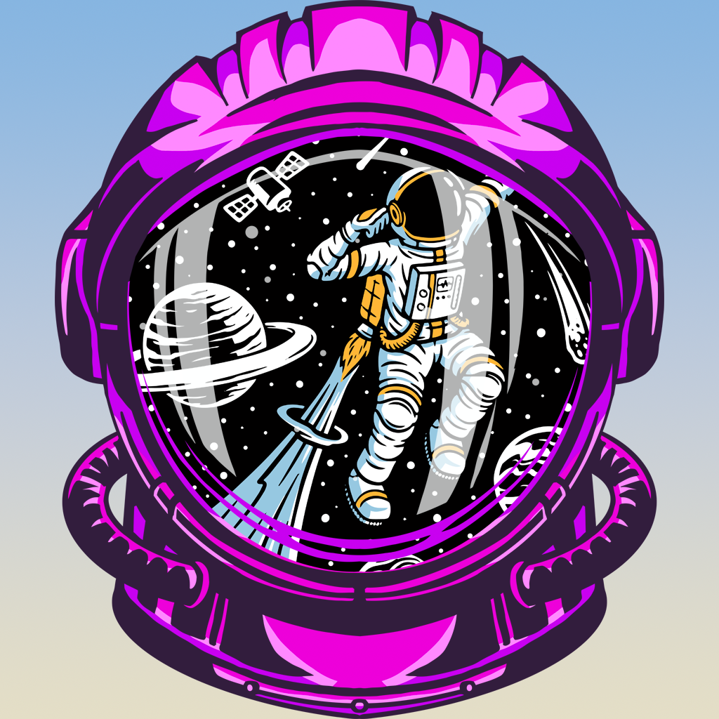 Ricks Planet Helmet#2636