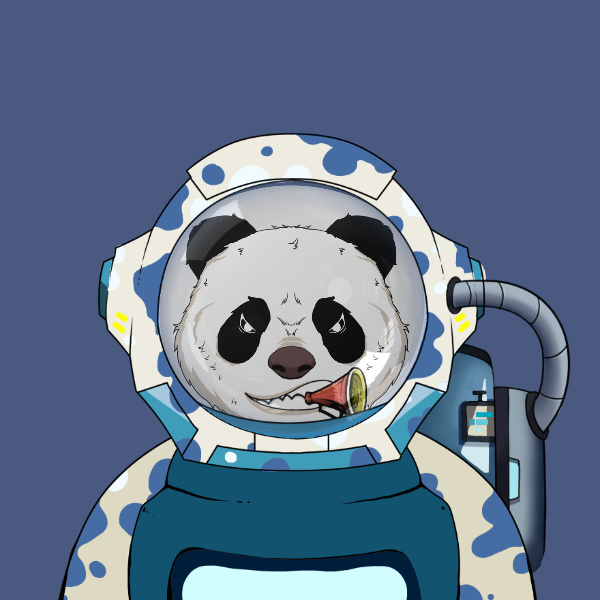 Panda Astronaut Club #643